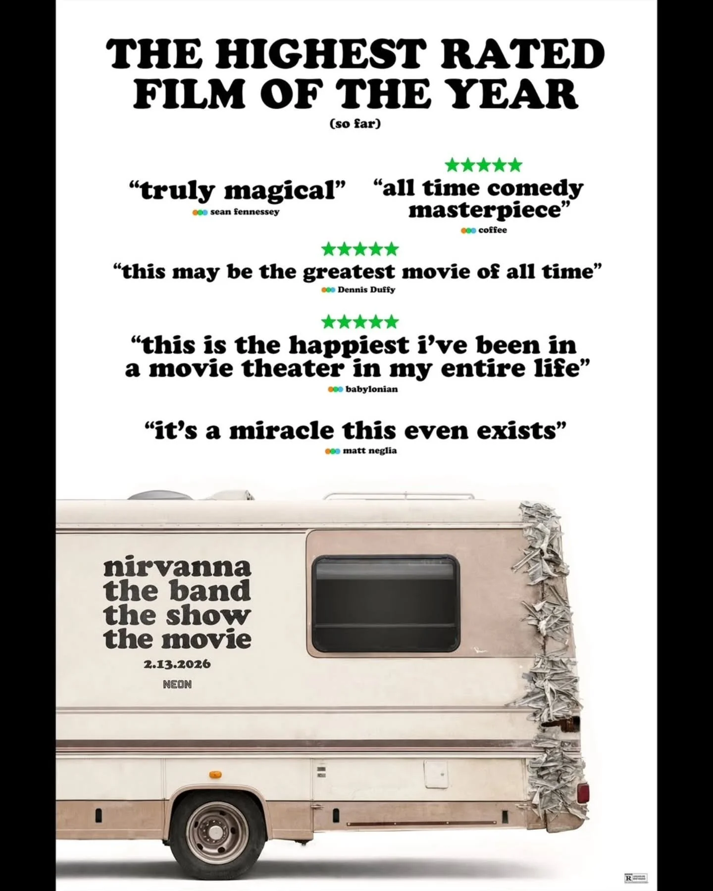 The plan: On Sunday you come to the movies and we go back to 2008.

📽 Nirvanna The Band The Show The Movie
📆 Sun, Mar 29
🕔 4:00PM + 7:00PM
🎟 www.alwhittletheatre.ca/events/nirvanna-the-band-the-show-the-movie