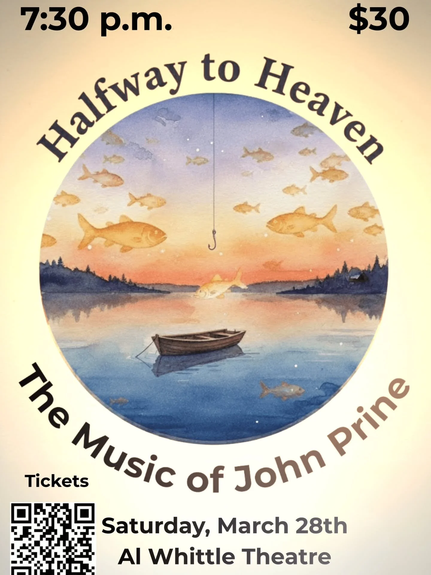 Julien Landry, Michael Dalton, Carolyn Curry, Devin Ryan, Adrian Cameron, and special local guests come together for a heartfelt celebration of the life and songs of American songwriting legend John Prine.

Audiences can expect beloved favourites alo