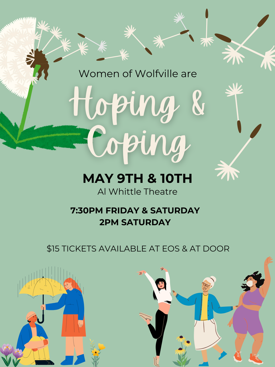 WOW: Hoping and Coping— Friday at 7:30pm &amp; Saturday at 2:00pm &amp; 7:30pm