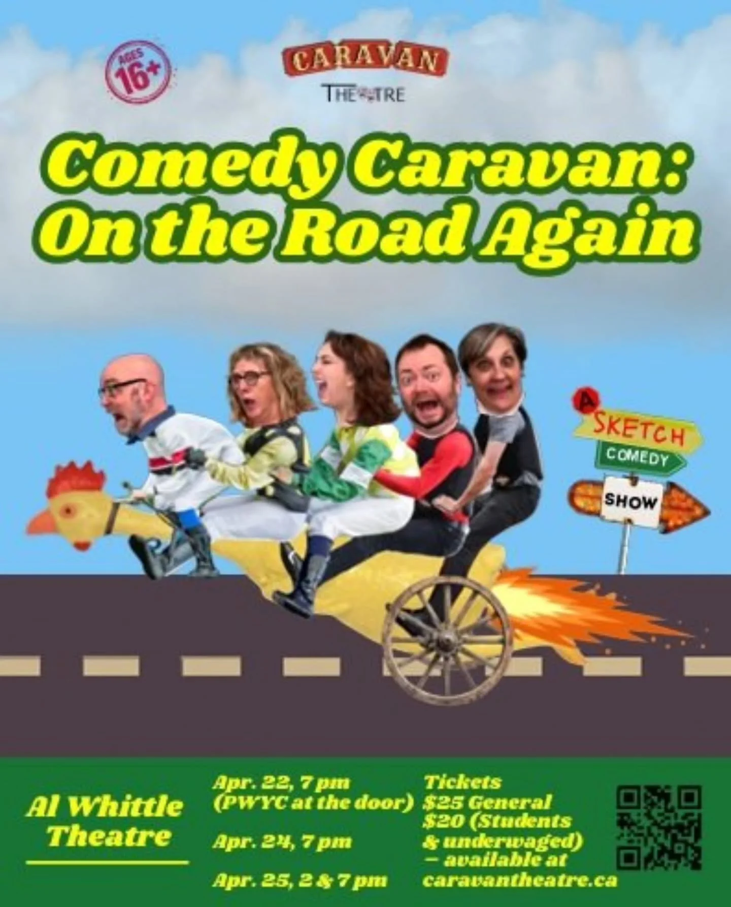 Oh no! Can couples counselling save Canada and the US? Can a word association game bring them back together? 

Come find out at Caravan Theatre&rsquo;s latest comic offering - an evening of hilarious sketch comedy poking fun at current events and hum