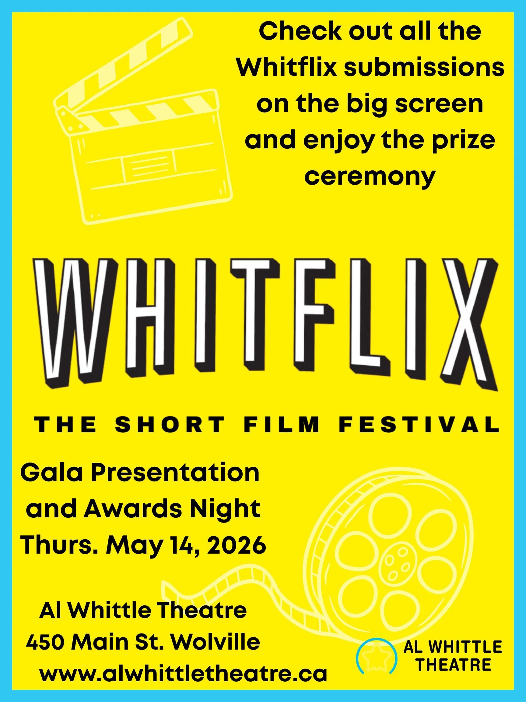 Whitflix Presentation &amp; Awards — 7:00pm 