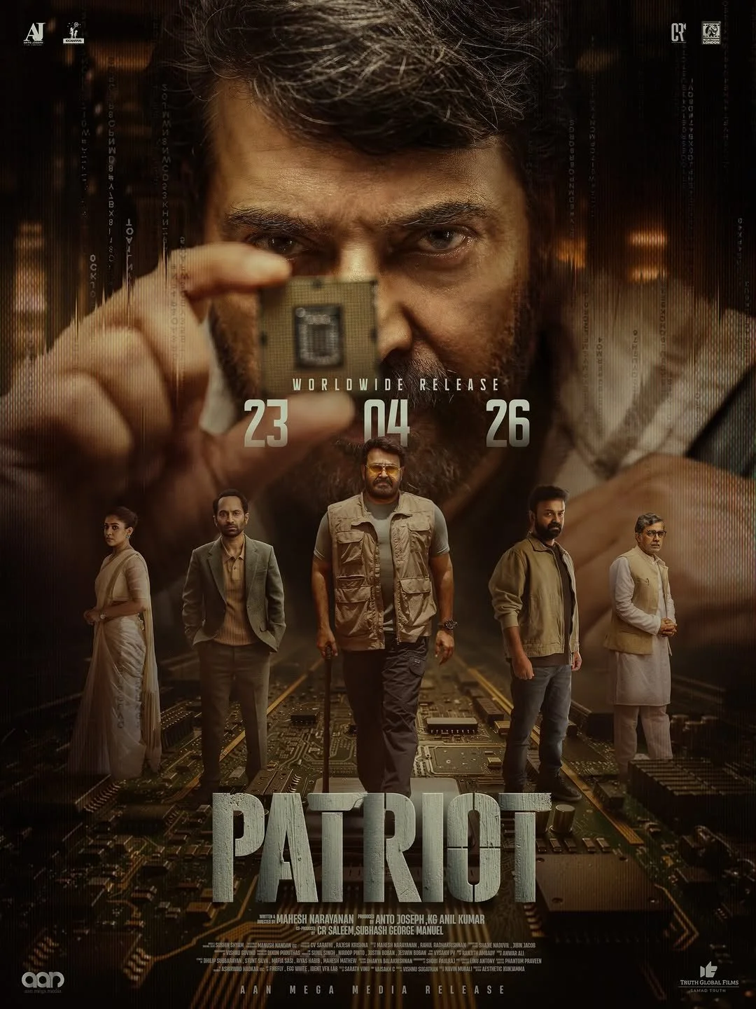 Patriot— Sunday at 9:30pm &amp; Monday at 8:30pm