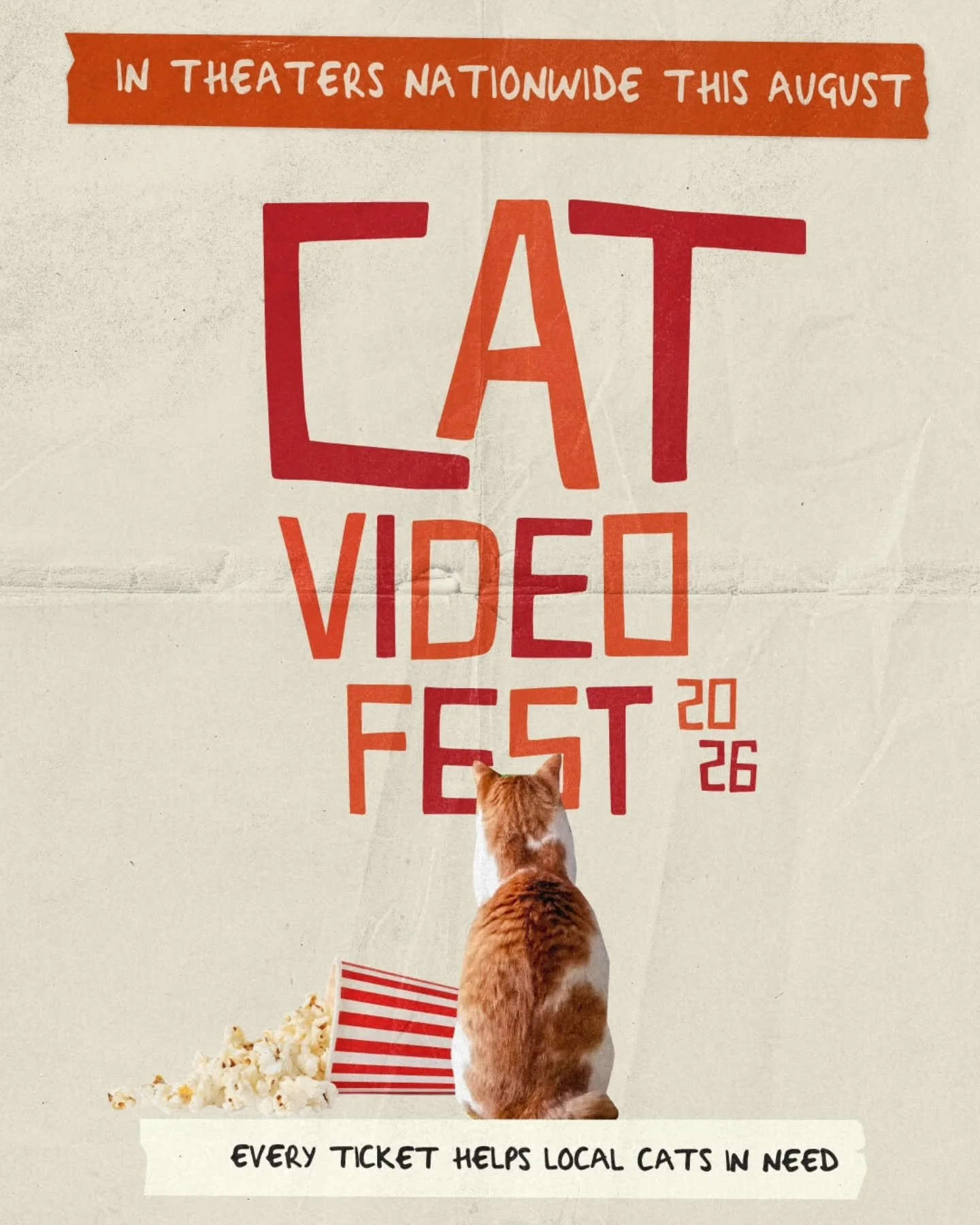 Are you an indoor cat? 🐈

📽 CatVideoFest 2026
📆 Sun, Aug 23
🕖 2:00PM
📍 Al Whittle Theatre, Wolfville 
😺 10% of ticket sales from every screening of CatVideoFest 2026 goes directly to local cats in need. And we have partnered up with cat lovers 