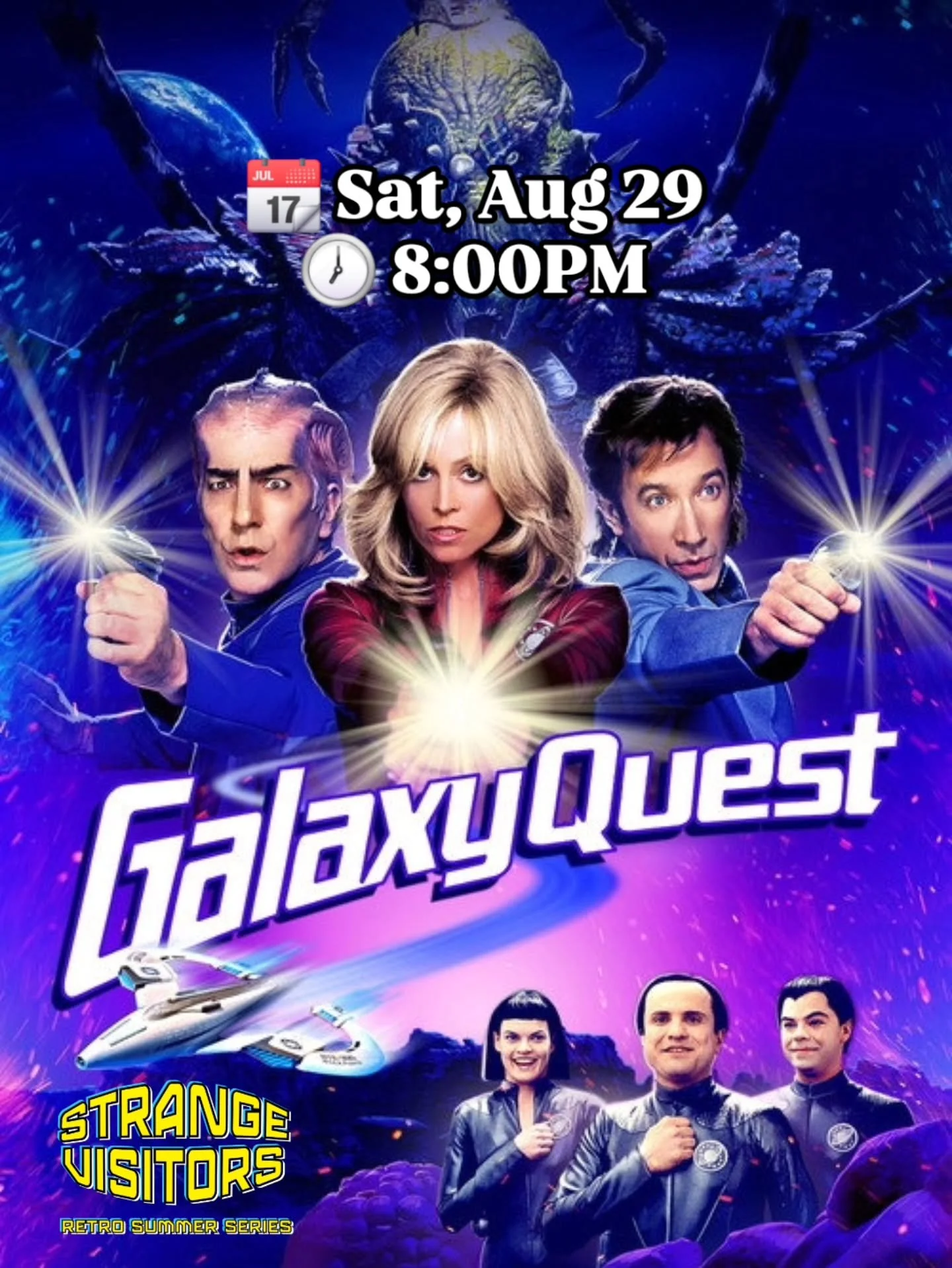 Presented as part of our Strange Visitors series 🌟🛸

For four years, the courageous crew of the NSEA Protector &mdash; Commander Peter Quincy Taggart, Lieutenant Tawny Madison, and Doctor Lazarus &mdash; set off on a thrilling and often dangerous m