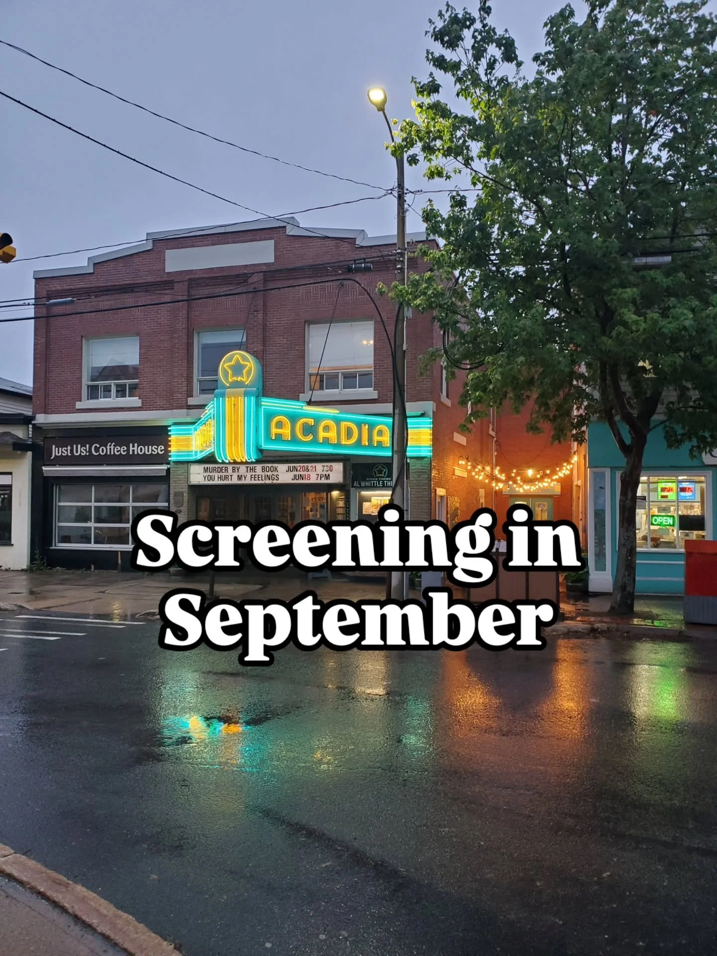 Our September screenings! 

Tickets available online here: www.alwhittletheatre.ca/events/