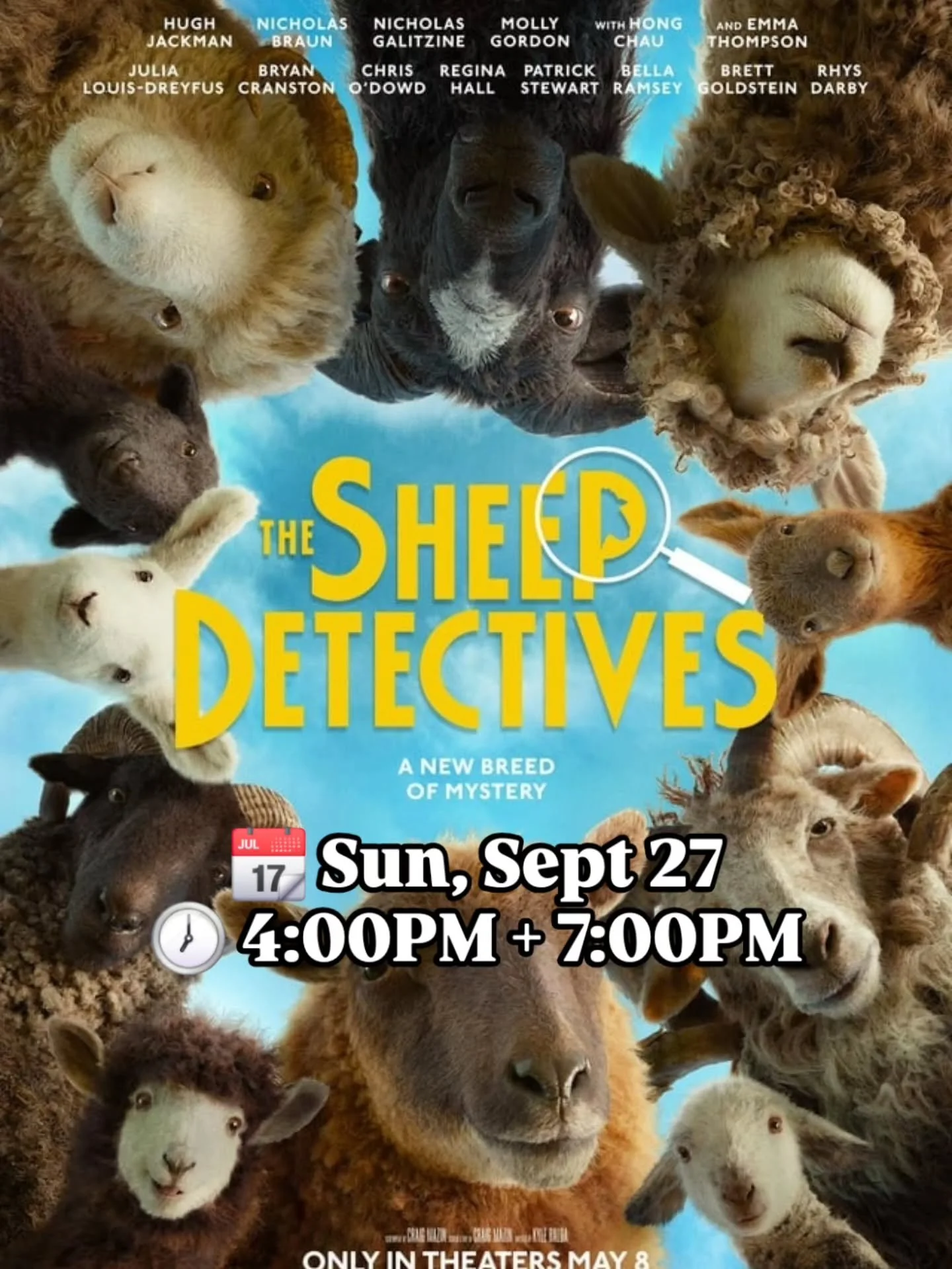 George Hardy is a shepherd who reads detective novels to his beloved sheep every night, assuming they can't possibly understand. But when a mysterious incident disrupts life on the farm, the sheep realize they must become the detectives. As they foll