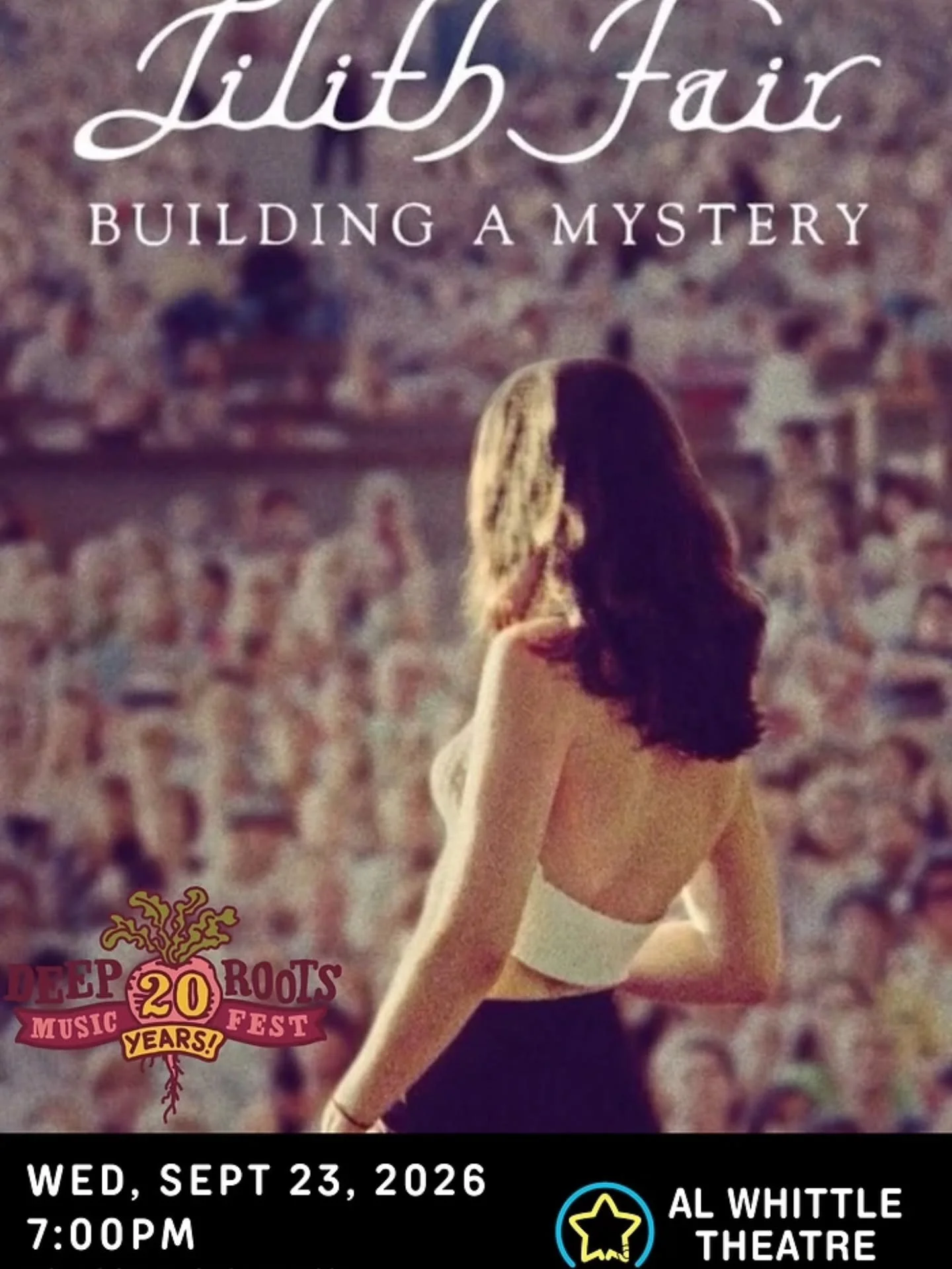 Celebrate Deep Roots Music Fest&rsquo;s 20th year anniversary with a special screening of Lilith Fair: Building a Mystery! The evening will open with a performance by emerging artist Lily Gunn.

Please note: this special event is not included  in the