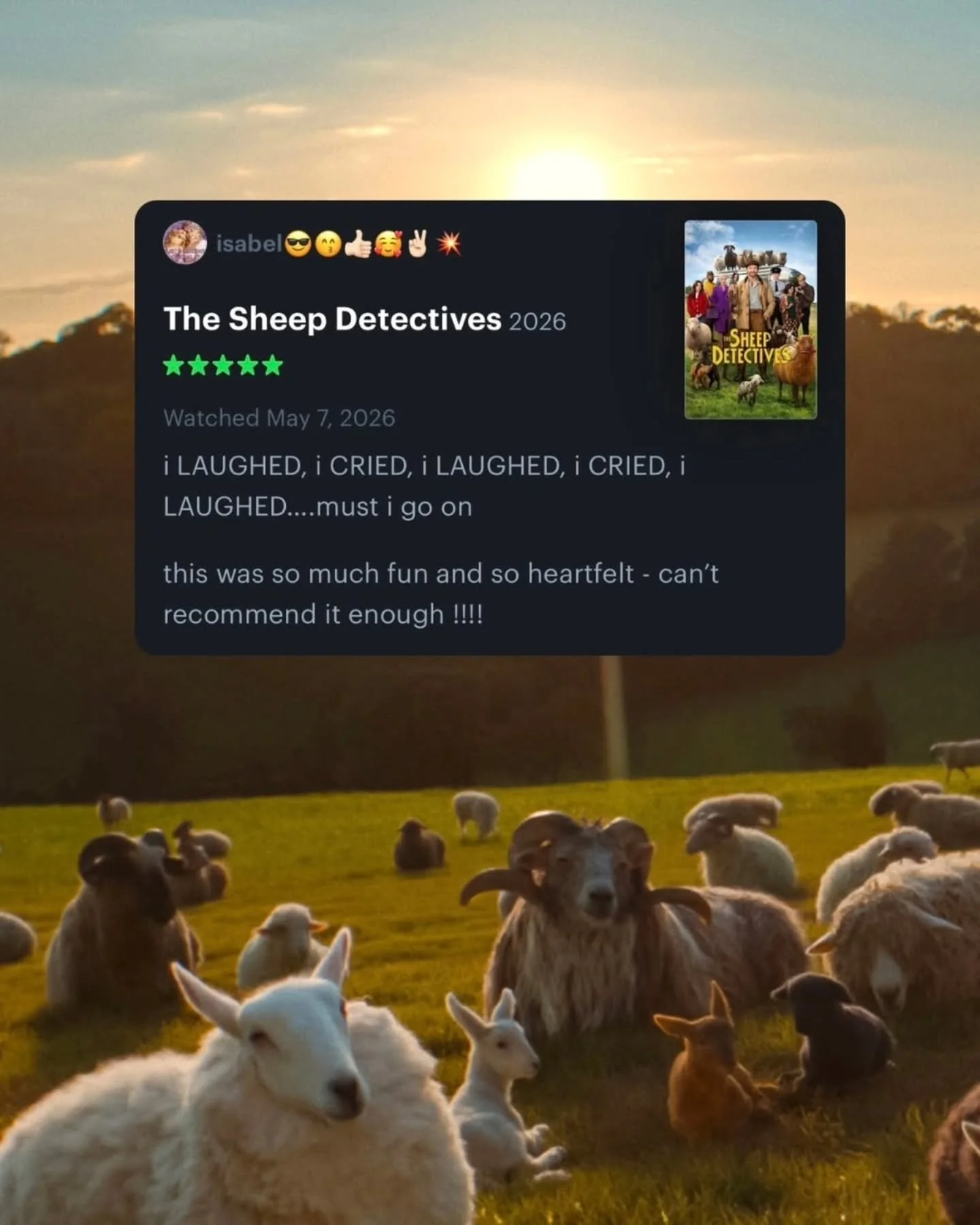 George Hardy is a shepherd who reads detective novels to his beloved sheep every night, assuming they can't possibly understand. But when a mysterious incident disrupts life on the farm, the sheep realize they must become the detectives. As they foll