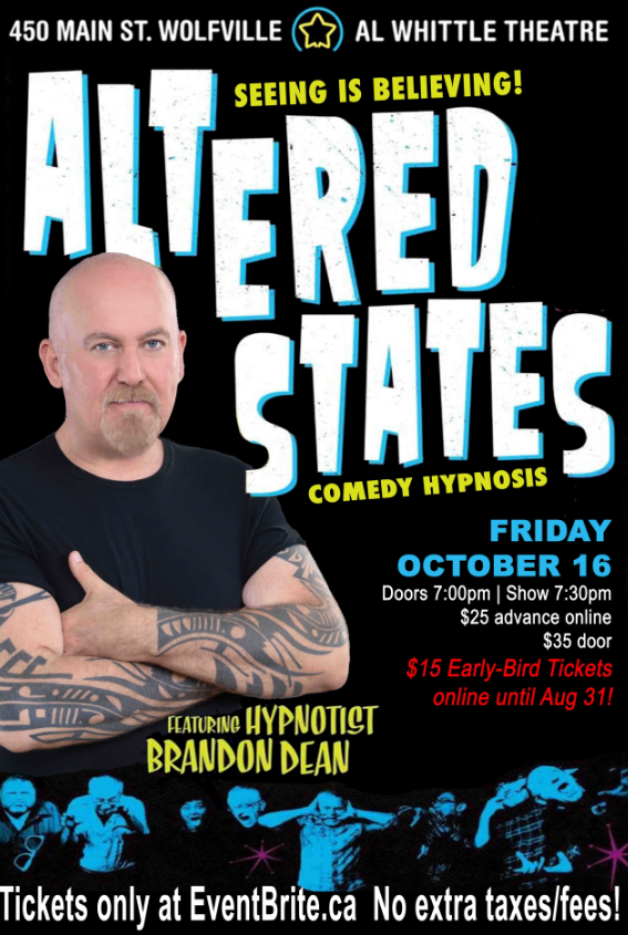 ALTERED STATES: Comedy Hypnosis Show - 7:30PM