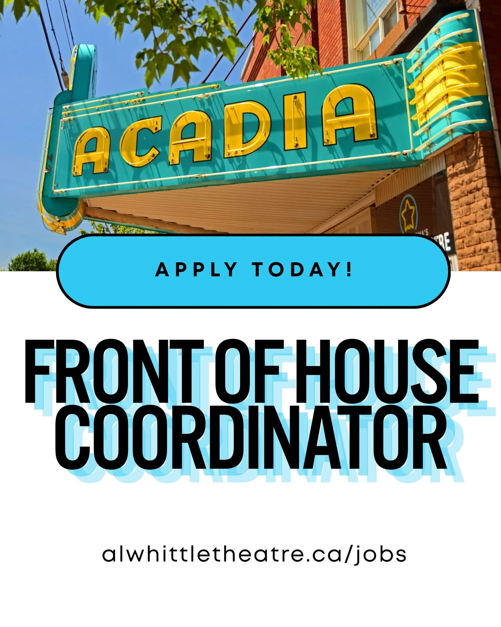 We are looking for an experienced and dynamic Front of House Coordinator to join our team at Al Whittle Theatre. As Front of House Coordinator, you will play a crucial role in overseeing the daily operations of the guest experience and ensure excepti