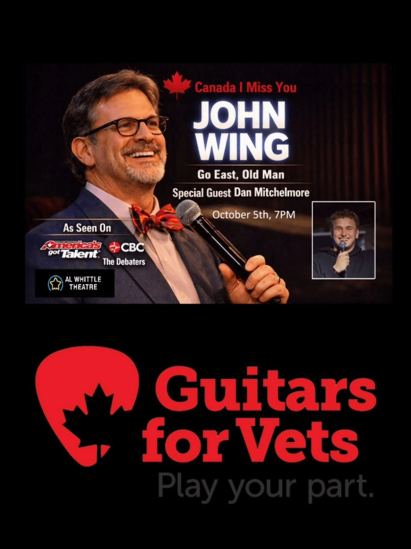 The Man, The Myth, The Credits

John Wing&rsquo;s resume reads like a history book of late-night television and world-renowned comedy stages. He has amassed **over 350 television appearances** across North America. Take a look at some of his incredib