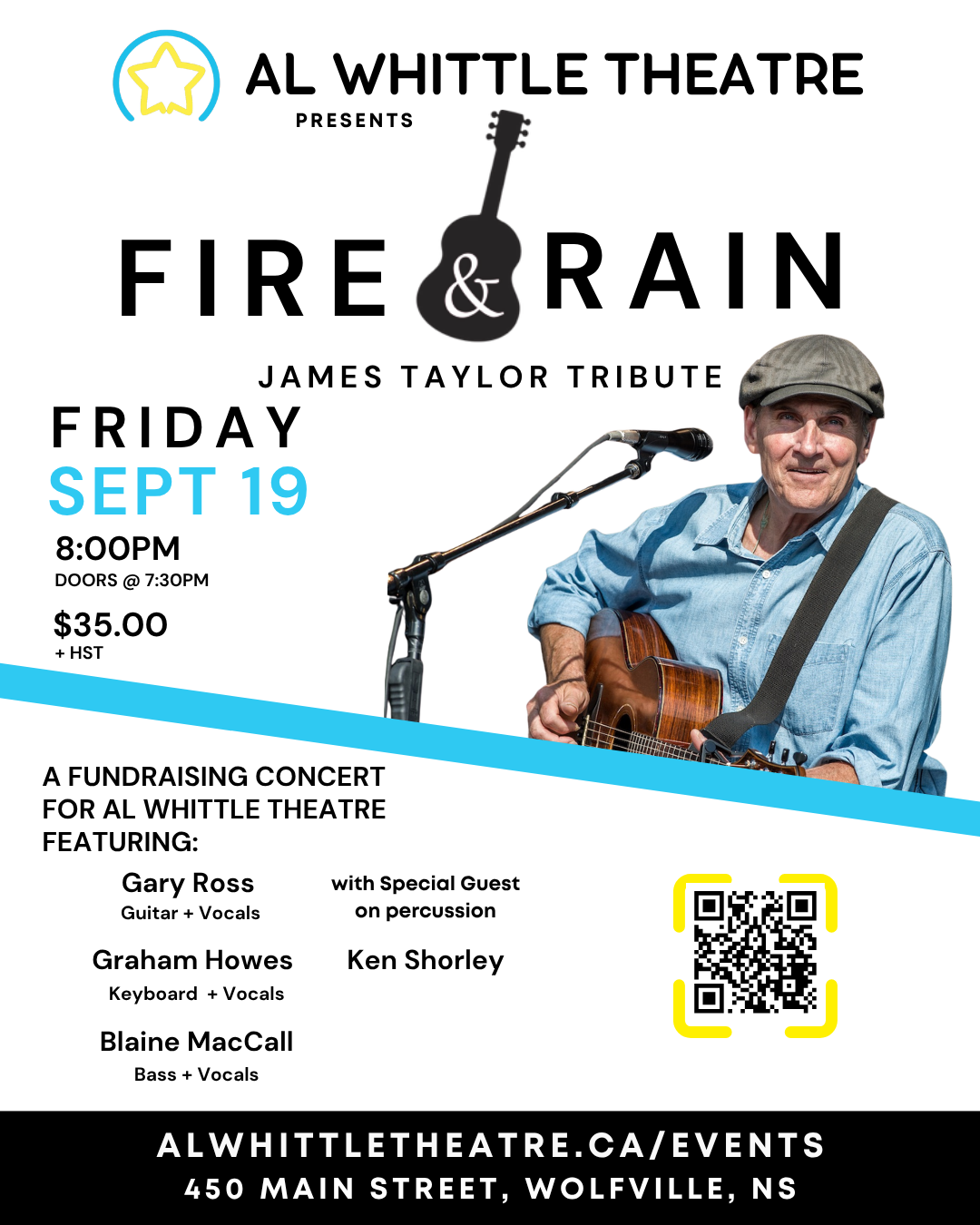 Fire & Rain Fundraising Concert