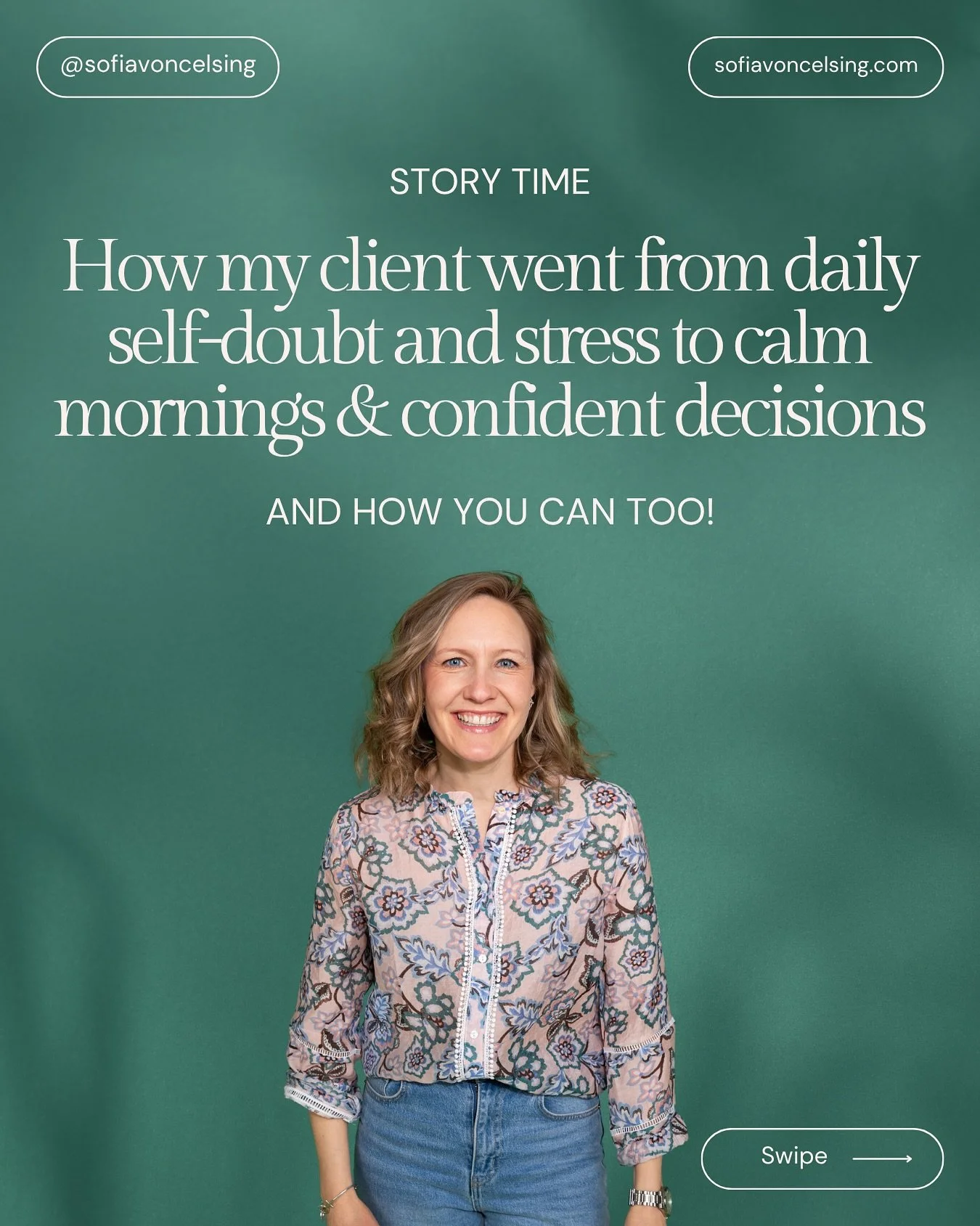 So many women leaders feel like Amy did&hellip; 😔

They tell themselves that constant stress, self-doubt, and insecurities are just part of &ldquo;being a leader.&rdquo;

But it doesn&rsquo;t have to be that way.

Amy was overthinking, second-guessi
