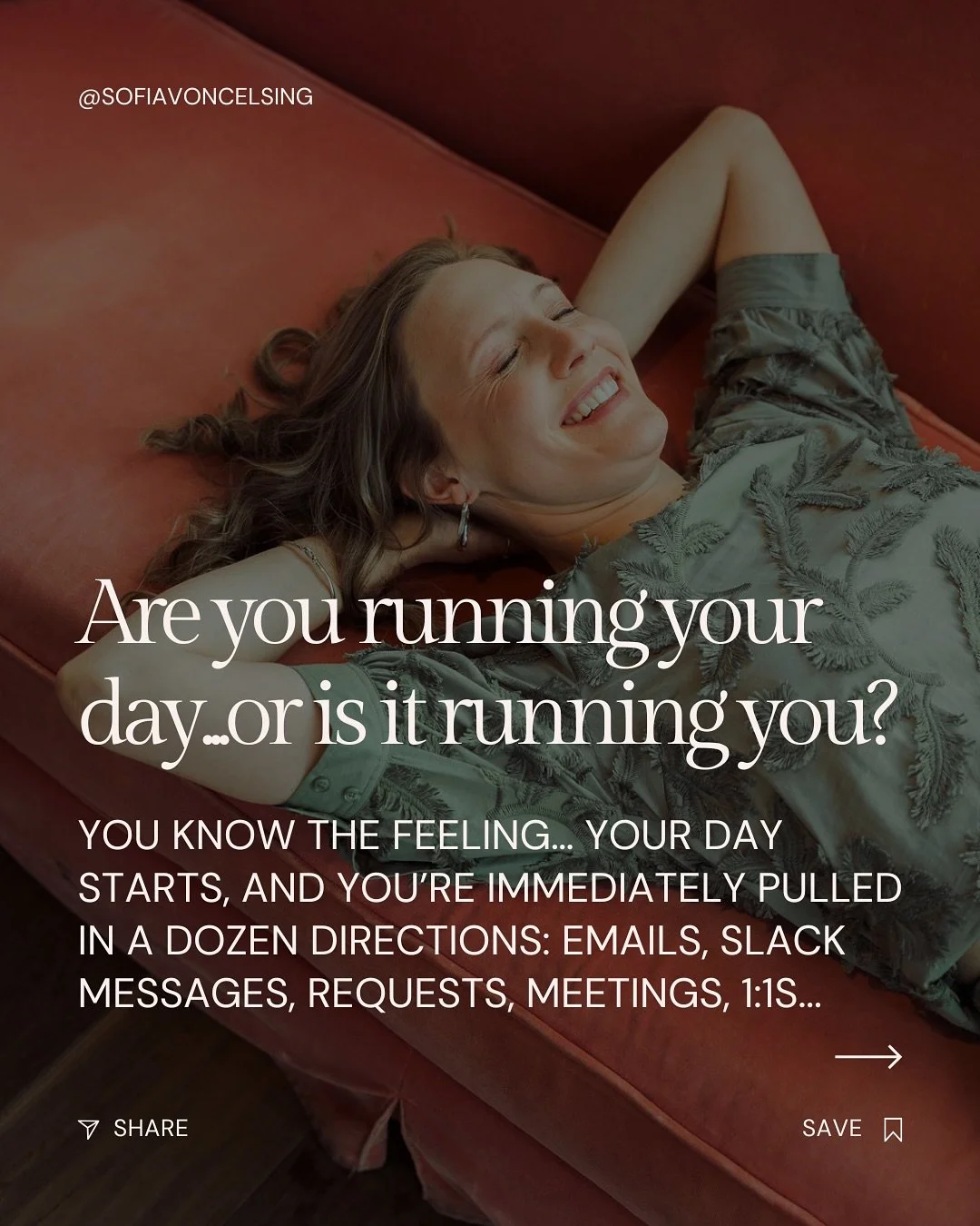 This time of year can feel like a sprint that never ends right? 🫠🍂

If you&rsquo;re a high-achieving woman in leadership, this time of year often brings that familiar mix of high pressure and immense fatigue.

I remember it well 🤪
 You&rsquo;re ha