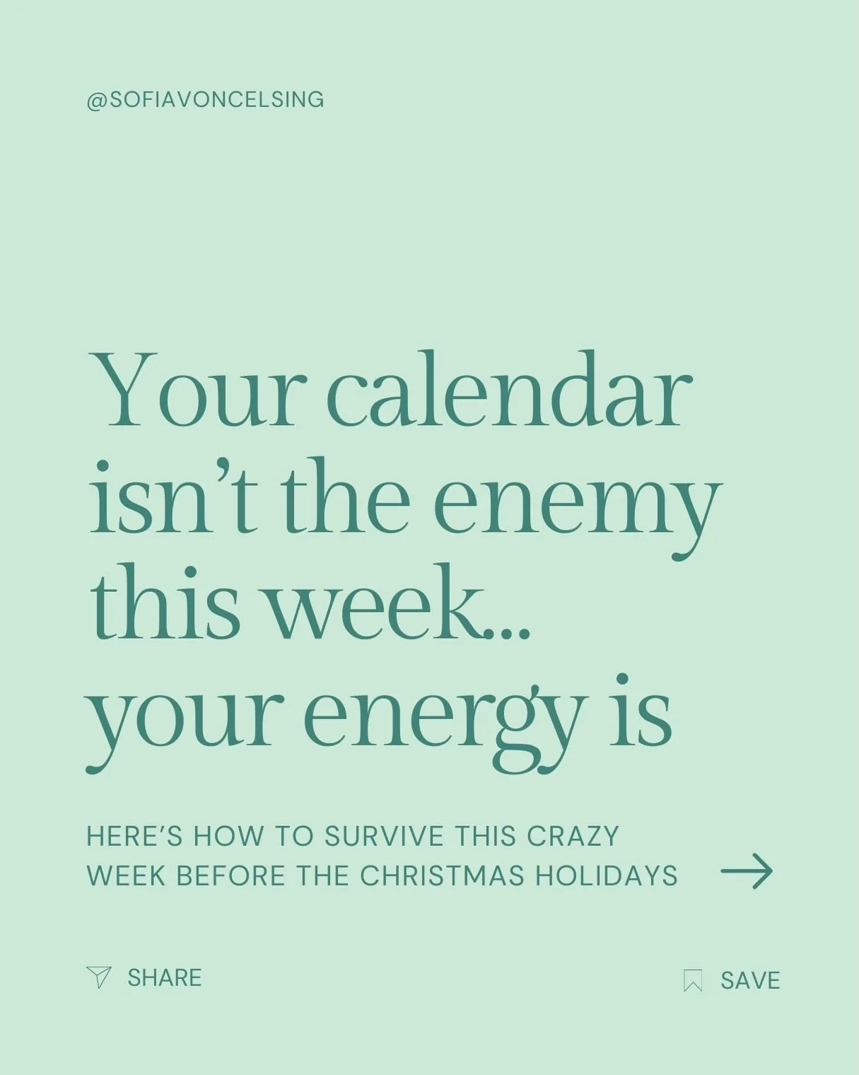 Your energy is your secret weapon this week🧡✨

This is one of those weeks where your inbox never stops pinging, meetings feel endless, and the to-do list just keeps growing&hellip; 

But here&rsquo;s the thing: when you manage your energy wisely, ev