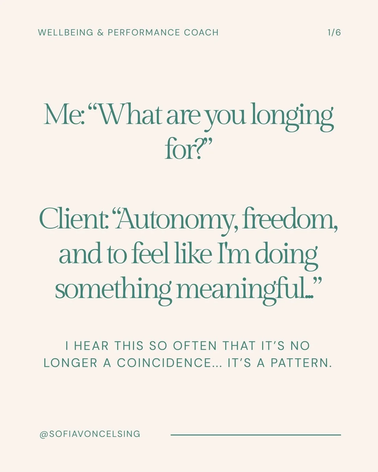 I know that feeling. The one where you&rsquo;re performing at 110% on the outside, but your heart is sitting at about 10%... 💔

For some of the high-achieving women I work with, &ldquo;success&rdquo; sometimes starts to feel like a bit of a cage.

W