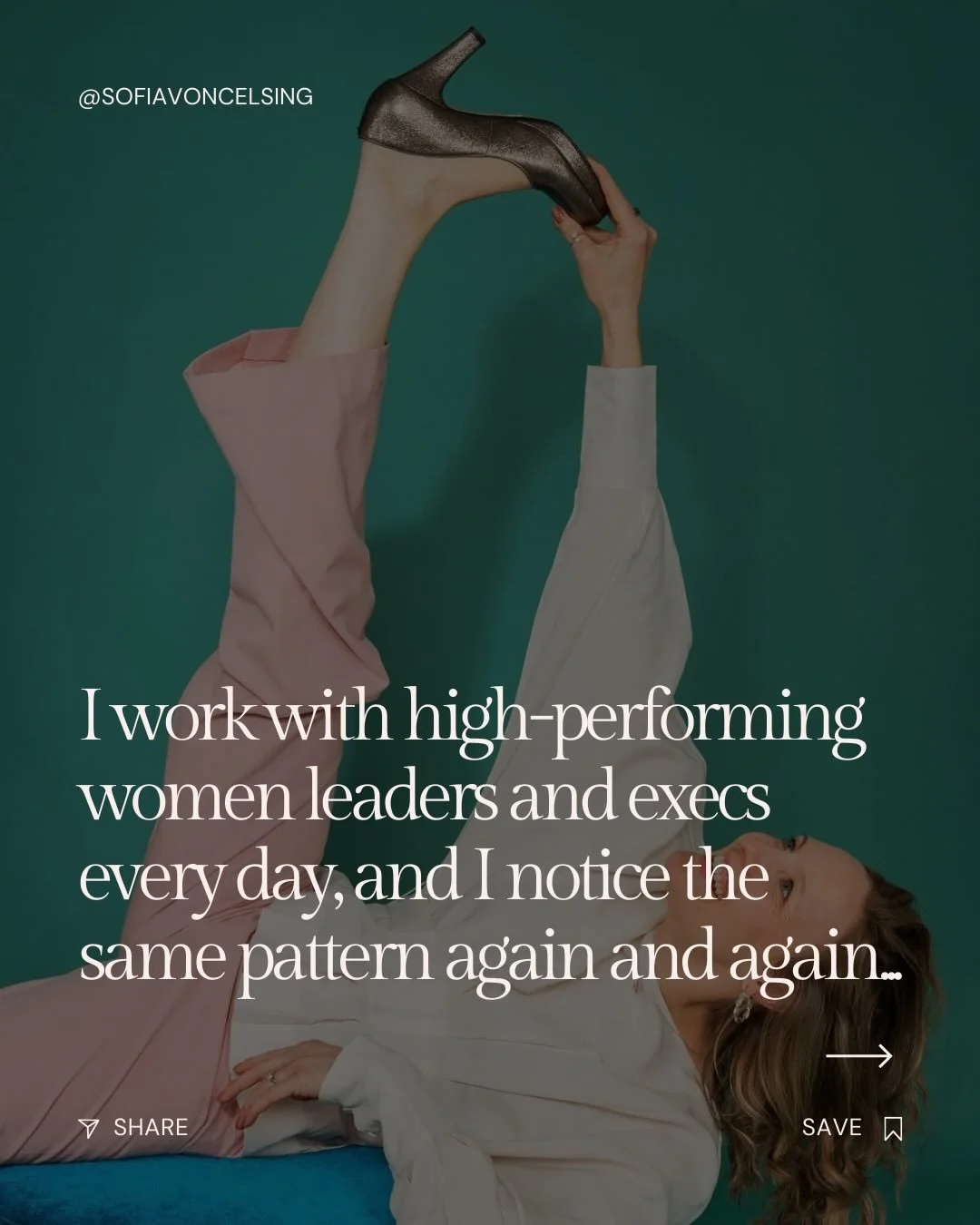 On paper, she&rsquo;s thriving. She&rsquo;s a senior leader with big responsibility and very high standards.

But behind the scenes, she&rsquo;s completely exhausted. Not just physically tired, but mentally and emotionally drained from constantly fee