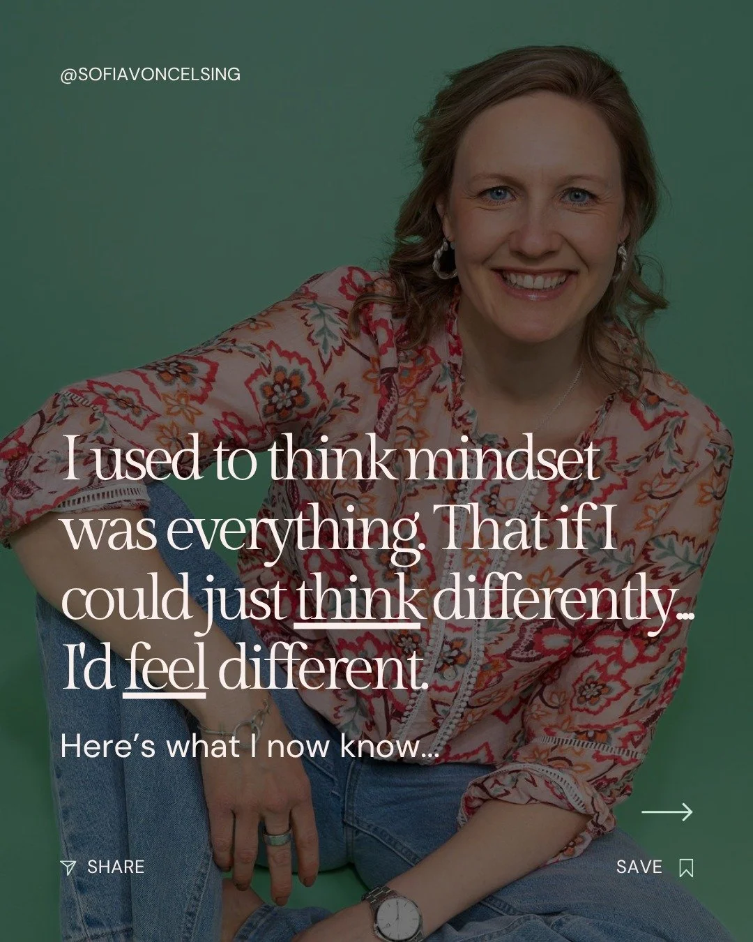 Stop trying to "logic" your way out of stress 🧠🛑

If you&rsquo;ve ever sat on your own before a big meeting, trying to positive-think your way out of a pounding heart or a racing mind, you know exactly what I mean: sometimes, your rationa