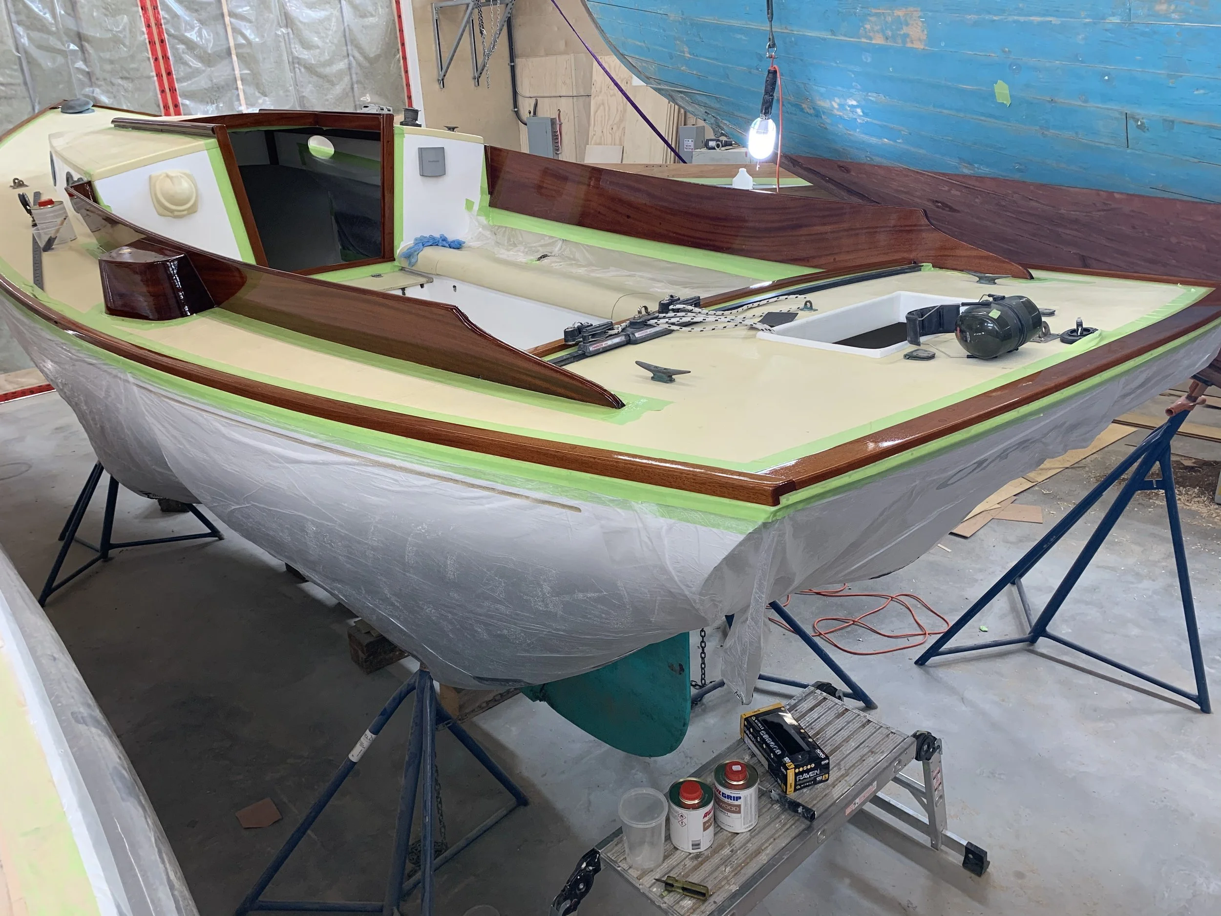 Orcadia is a Fractional Sloop rigged Bridges Point 24 restored by Tern ...