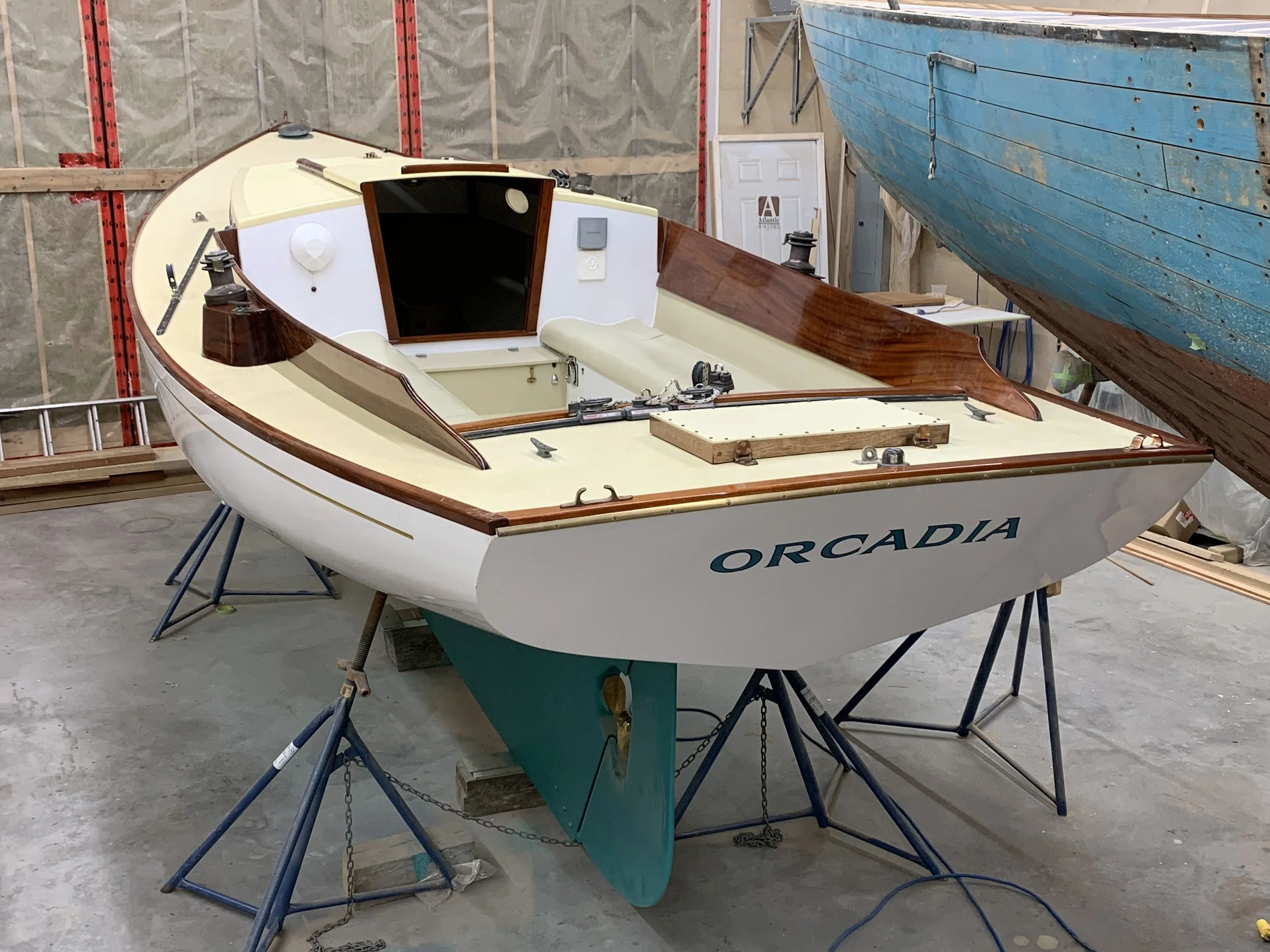 Orcadia is a Fractional Sloop rigged Bridges Point 24 restored by Tern ...