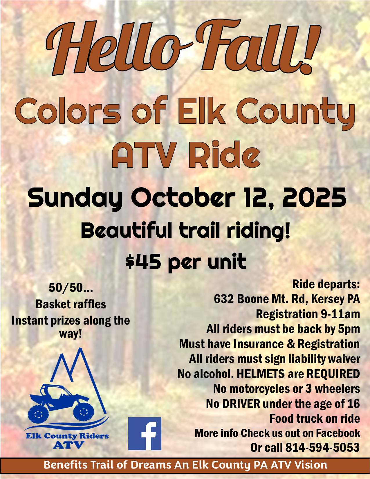 Colors of elk County