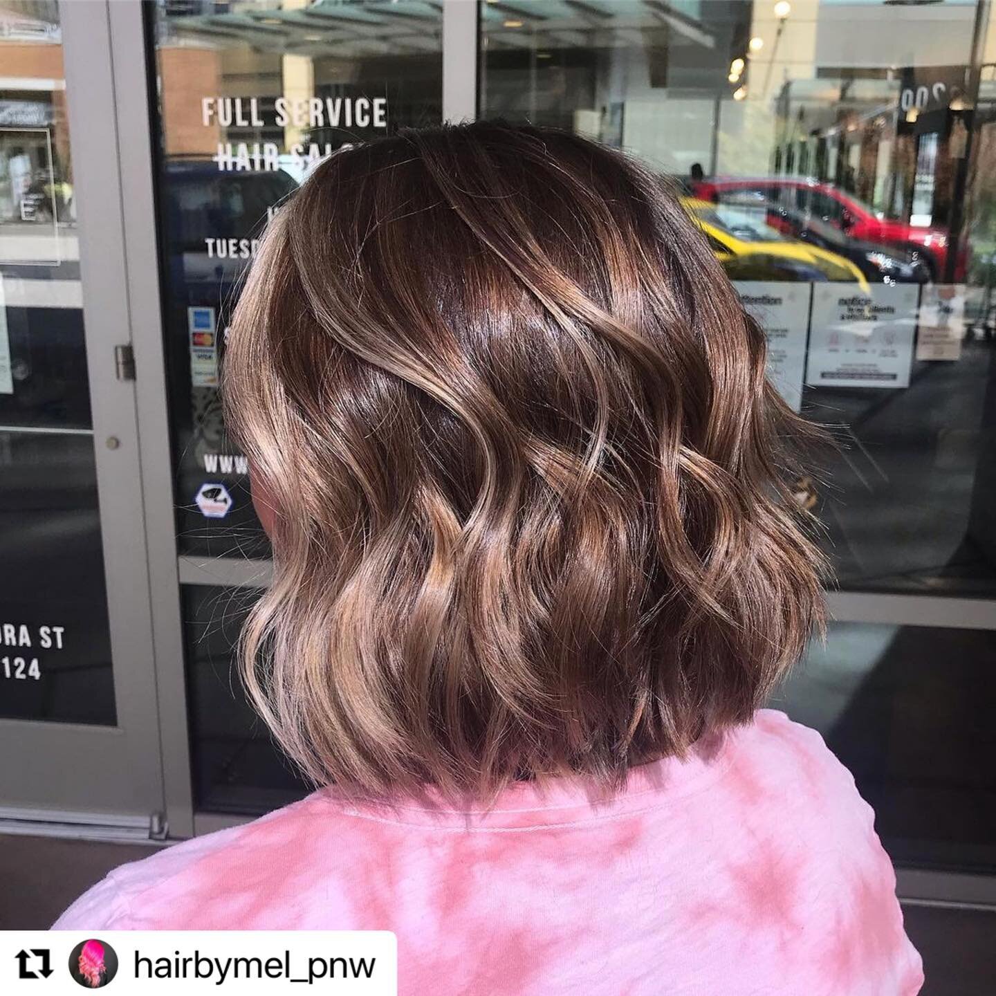 #Repost @hairbymel_pnw with @use.repost @salon_refine 
・・・
💖BRONDE💖