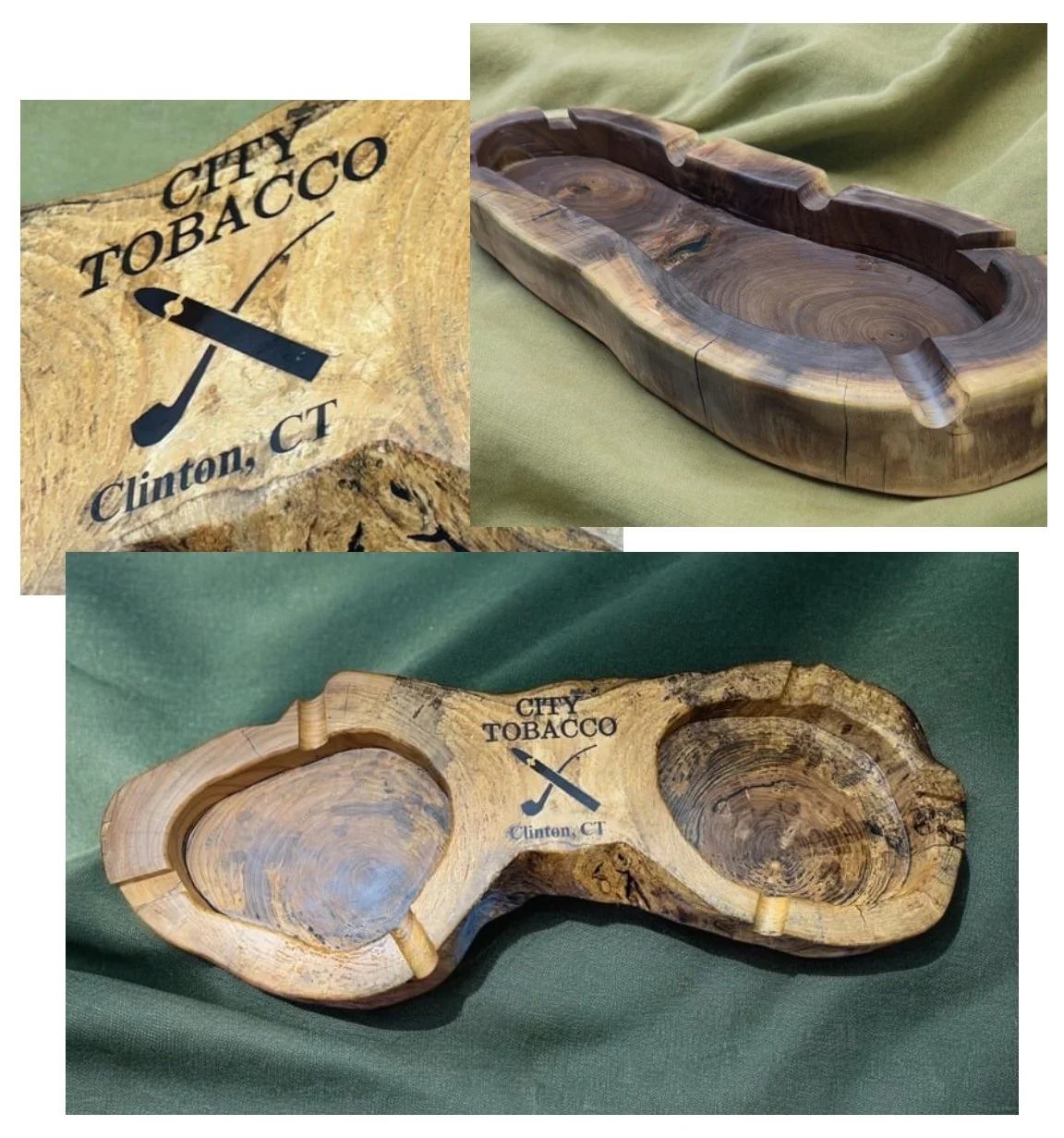 City Tobacco Ashtrays