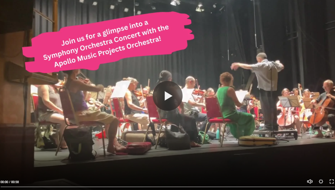 Video: Behind the scenes of a Symphony Orchestra Concert!