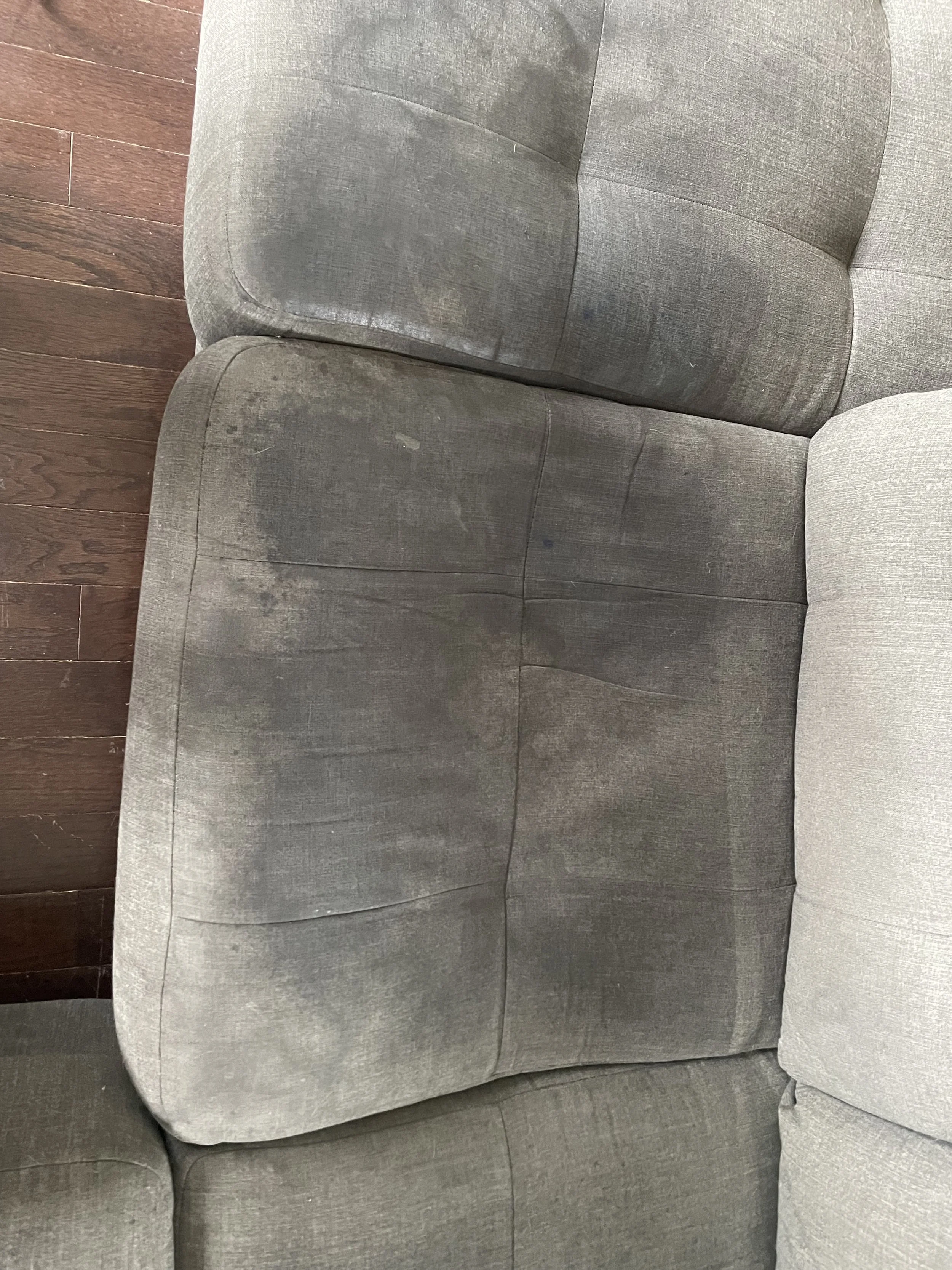 Couch Cleaning Before