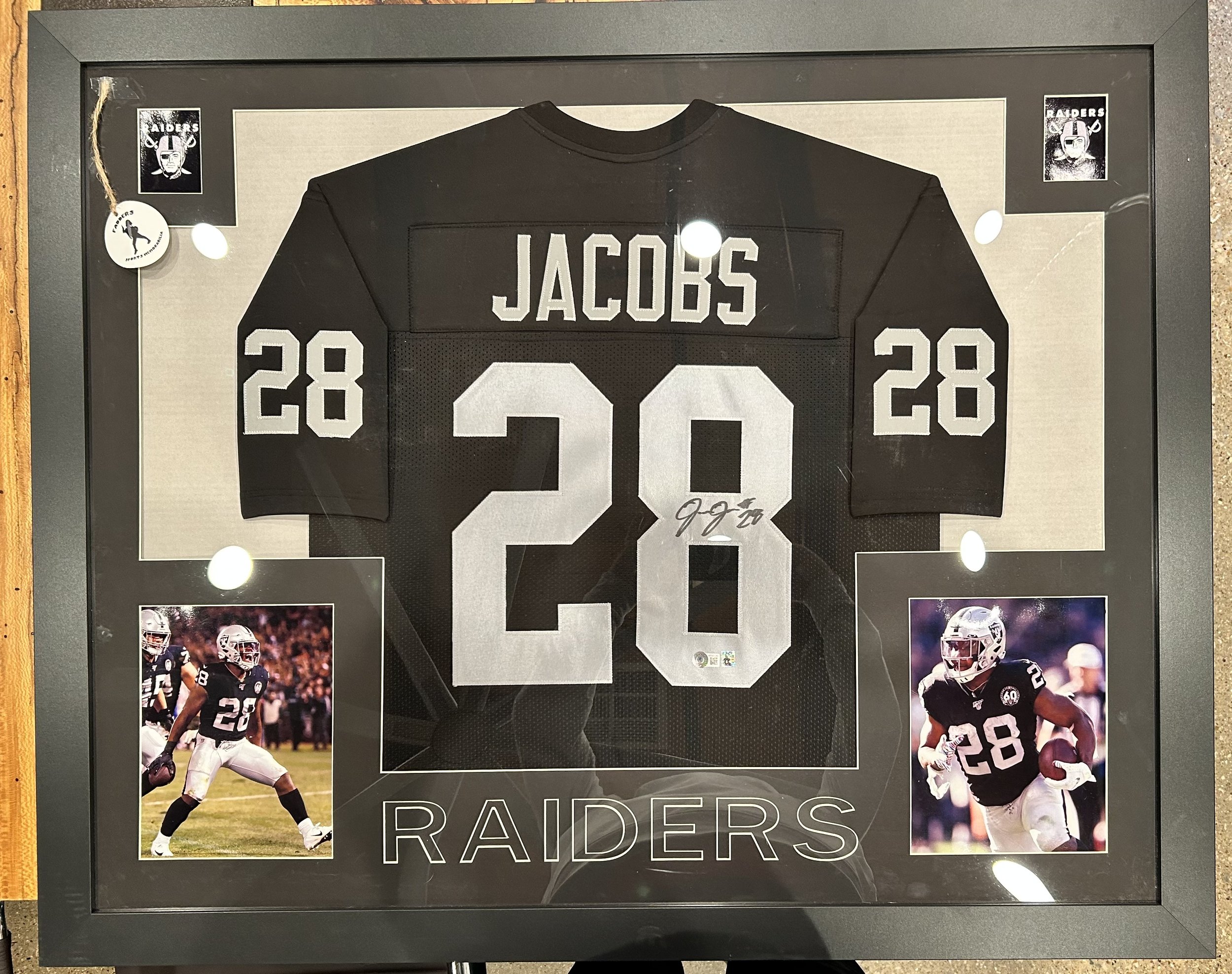 Josh Jacobs — Fadders Sports Memorabilia