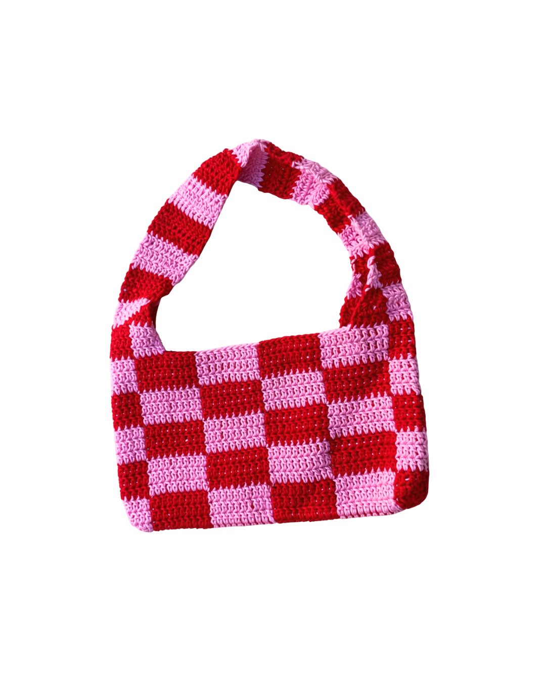 bolso ganchillo de cuadros clases echo