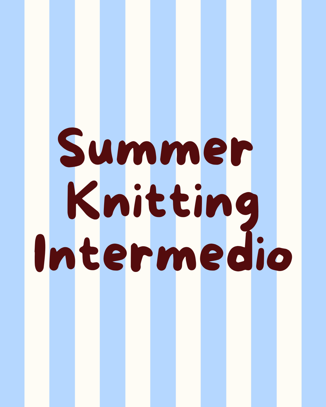 Summer Knitting 2