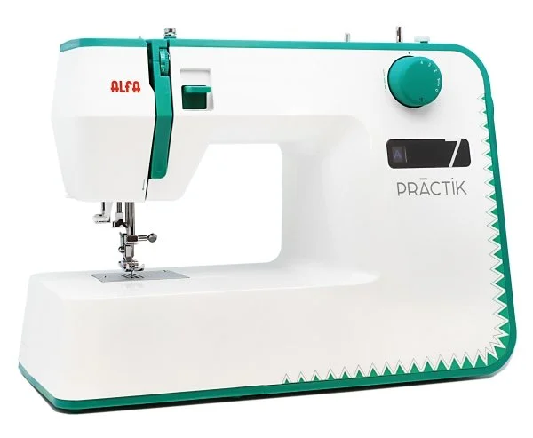 máquina coser alfa practik 7 materiales escuela costura echo barcelona