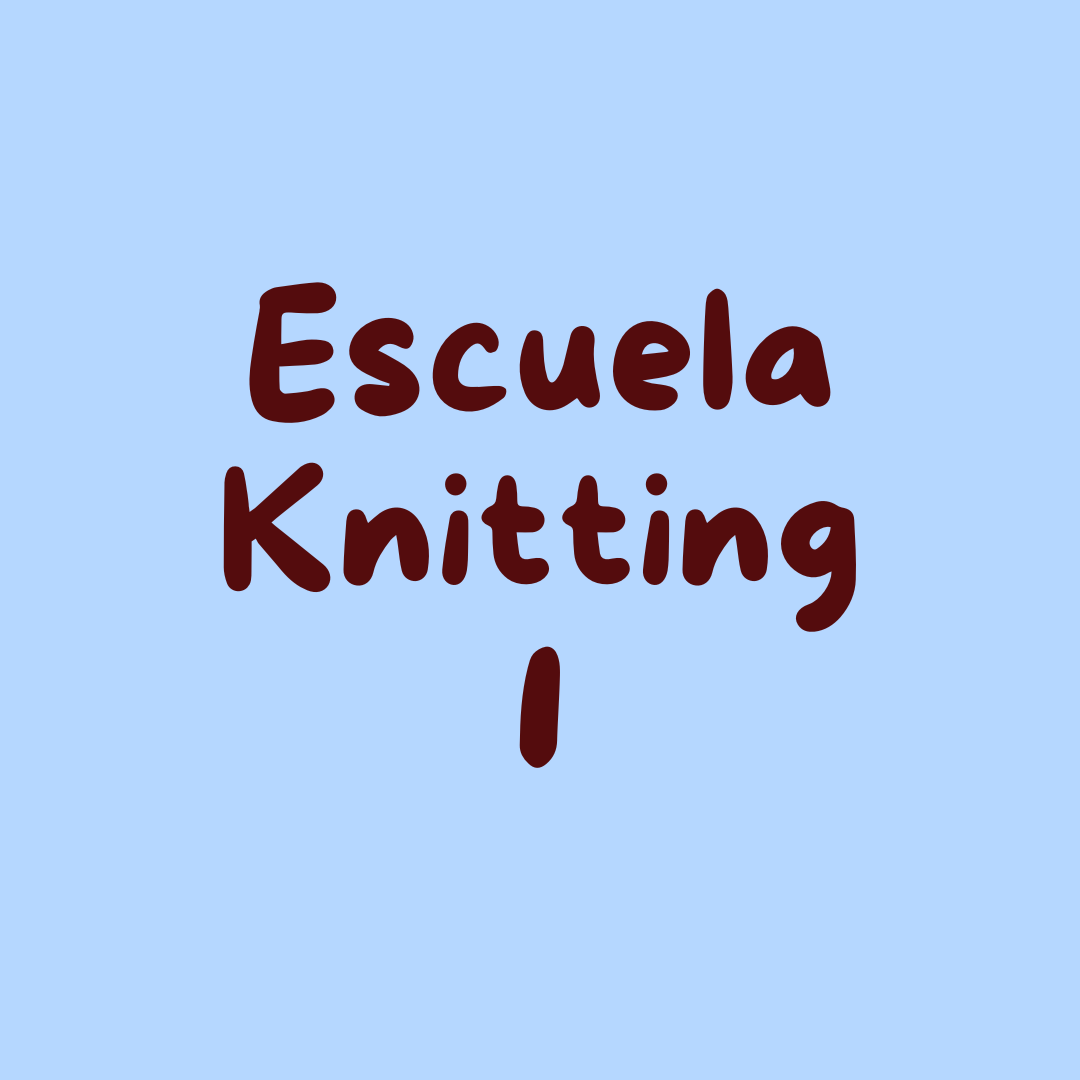 Escuela Knitting 1