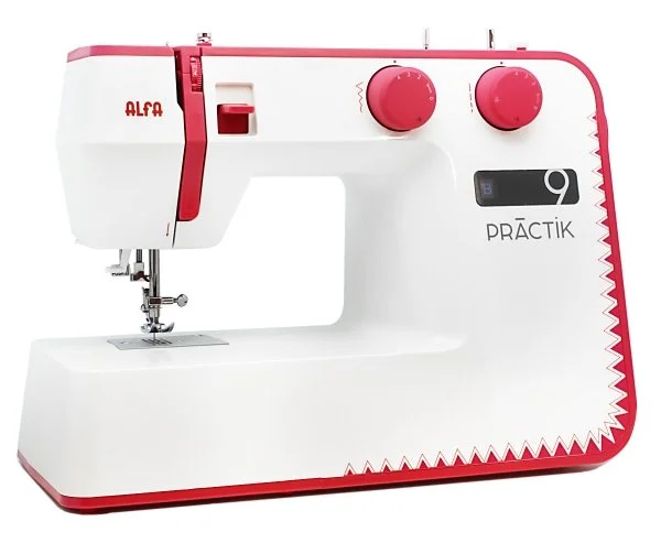 máquina coser alfa practik 9 materiales escuela costura echo barcelona