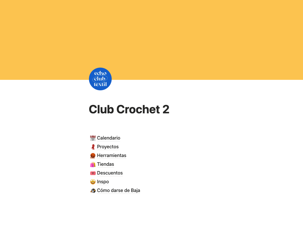 notion escuela crochet intermedio barcelona echo