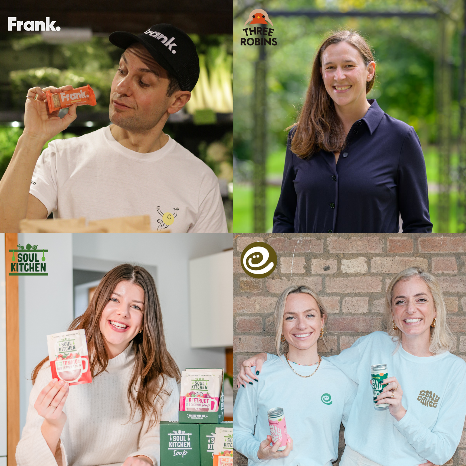 Soul Kitchen, Belly Dance, FRANK and Three Robins selected for The Taste Academy