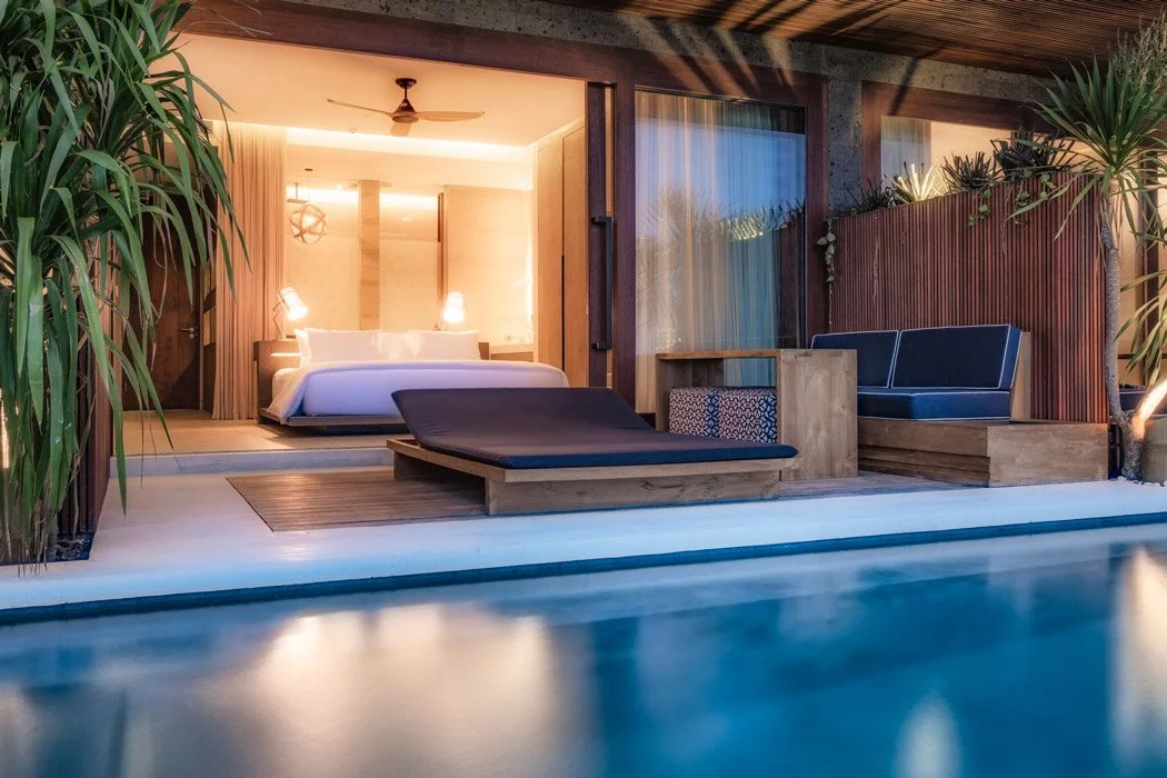 Option 4: Beach Front & Pool Suite Private Room (1 person per room)-DEPOSIT ONLY