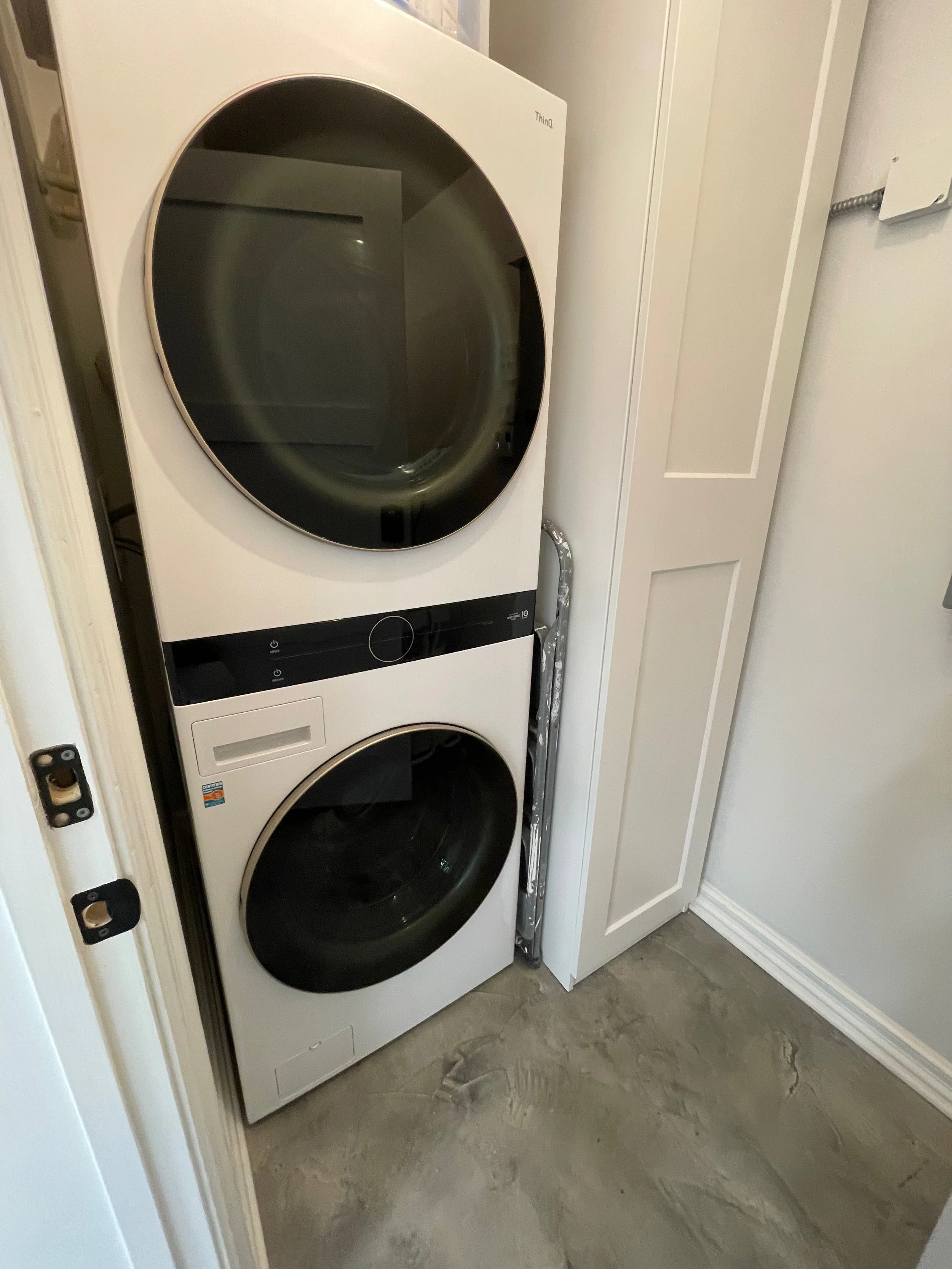 Shared laundry and storage 