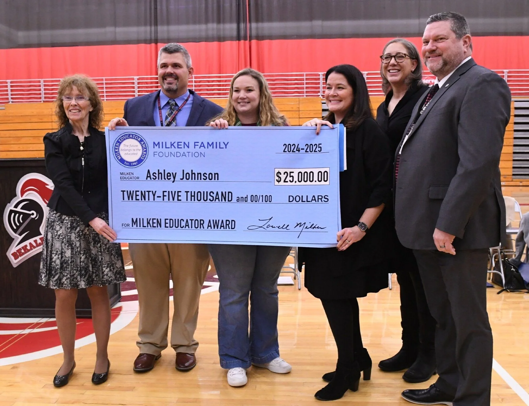 Indiana Business Teacher Ashley Johnson Earns Financial Prize of Her Very Own: a $25,000 Milken Educator Award