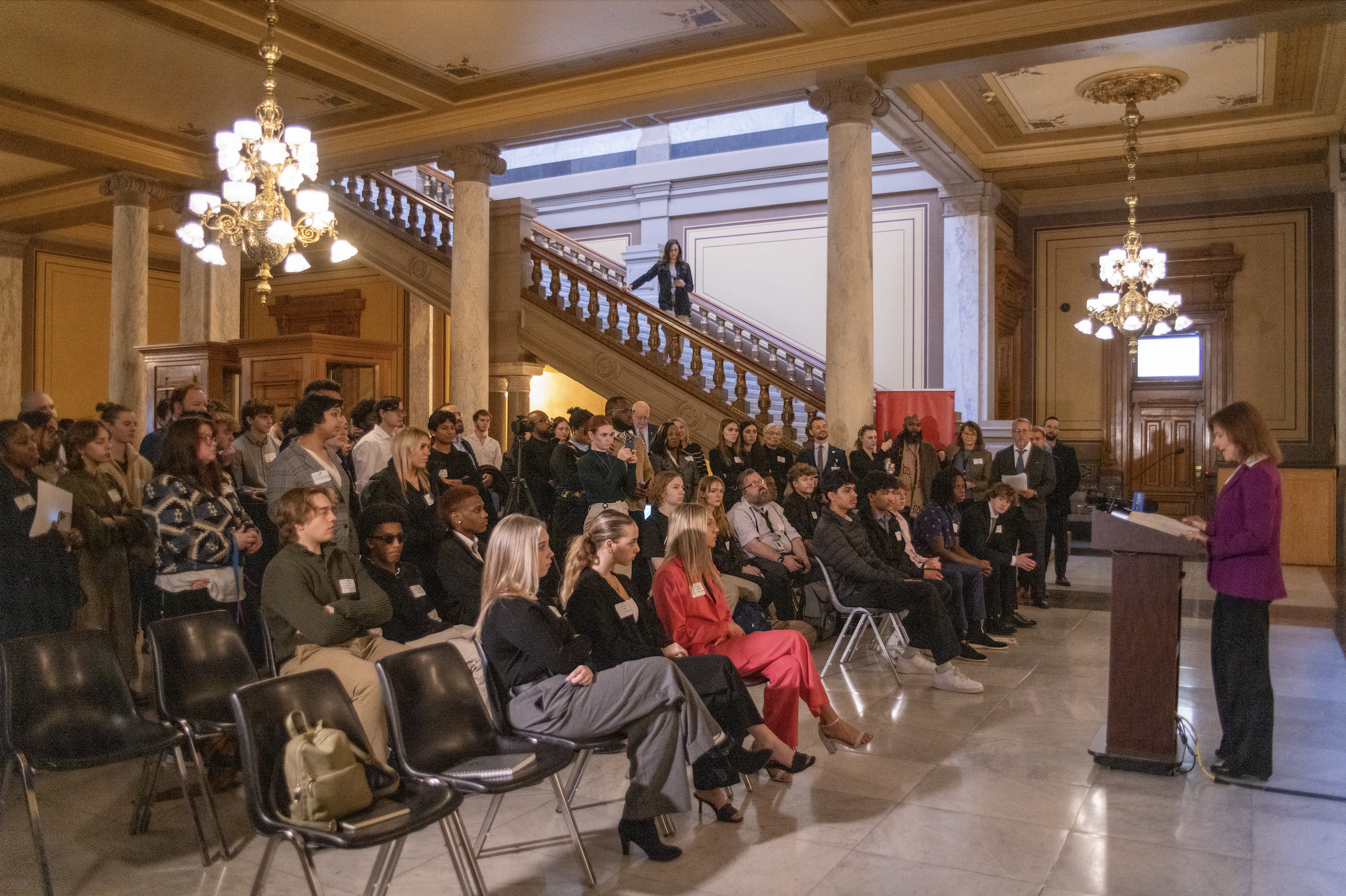 Youth Innovation and Entrepreneurship Caucus Officially Launches, Draws Over 100 Attendees to the Indiana Statehouse