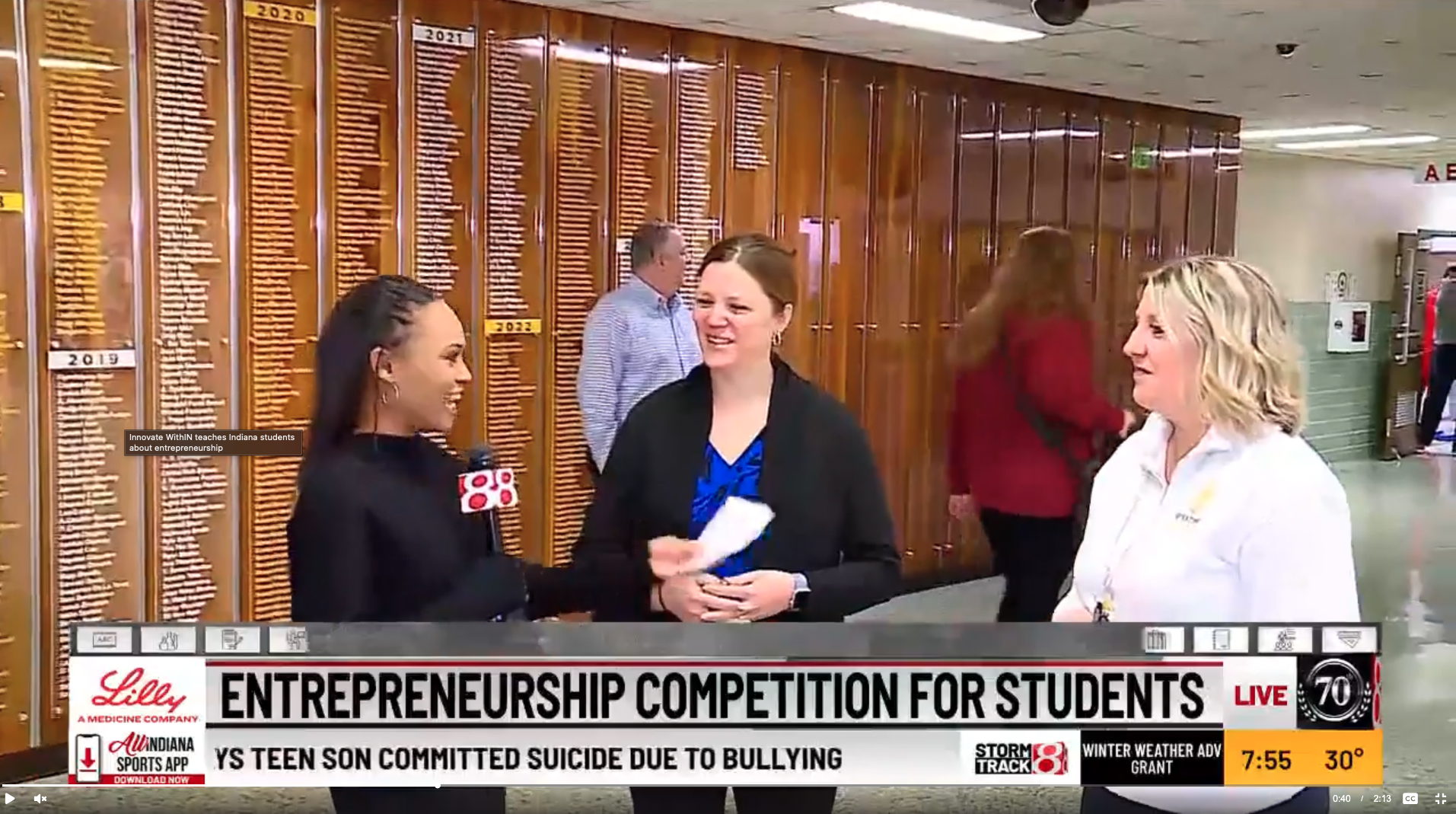 Indiana high school students compete for scholarships and prizes