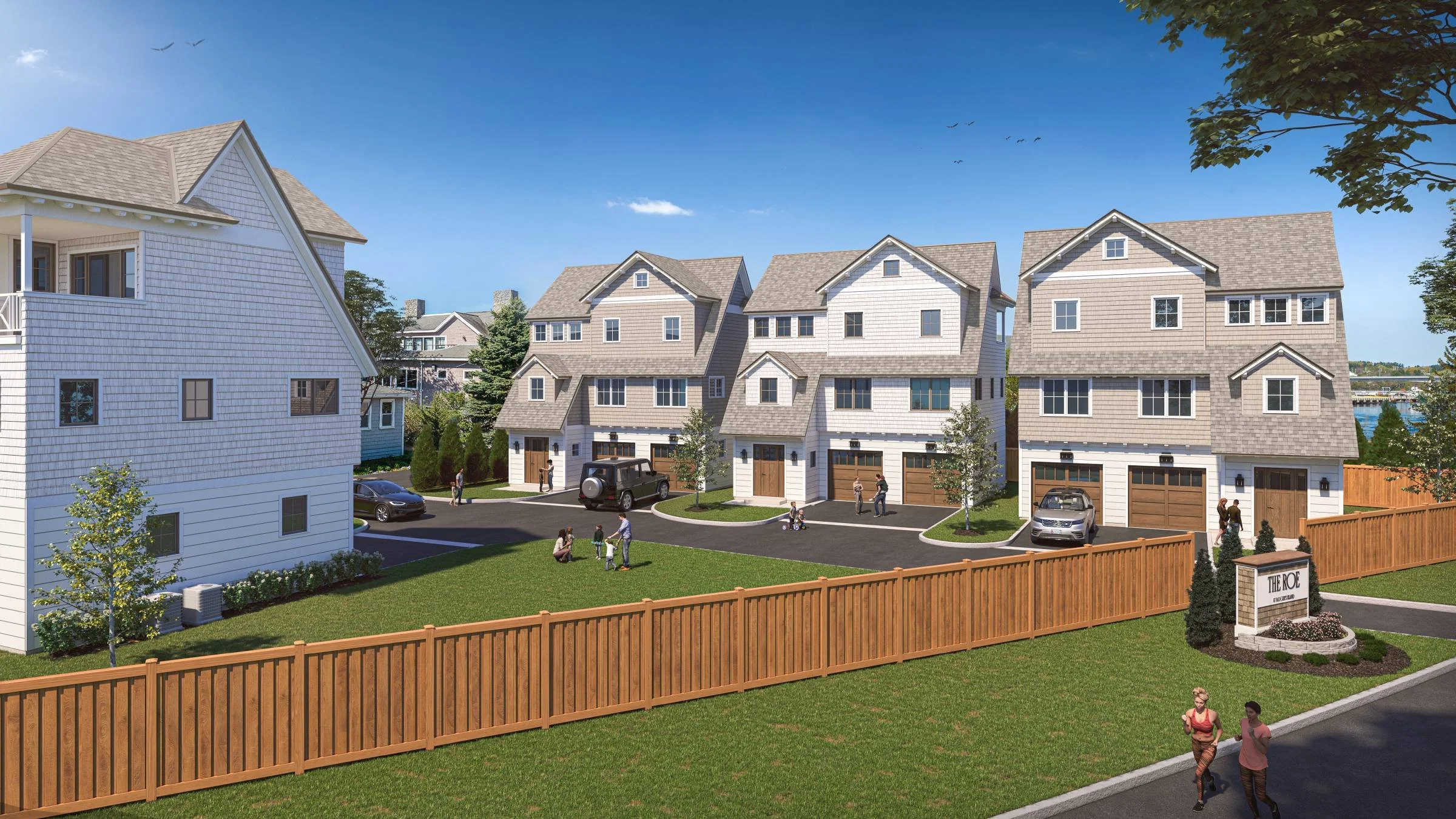 Home Design — The Roe at Badger's Island Luxury Single Family Homes