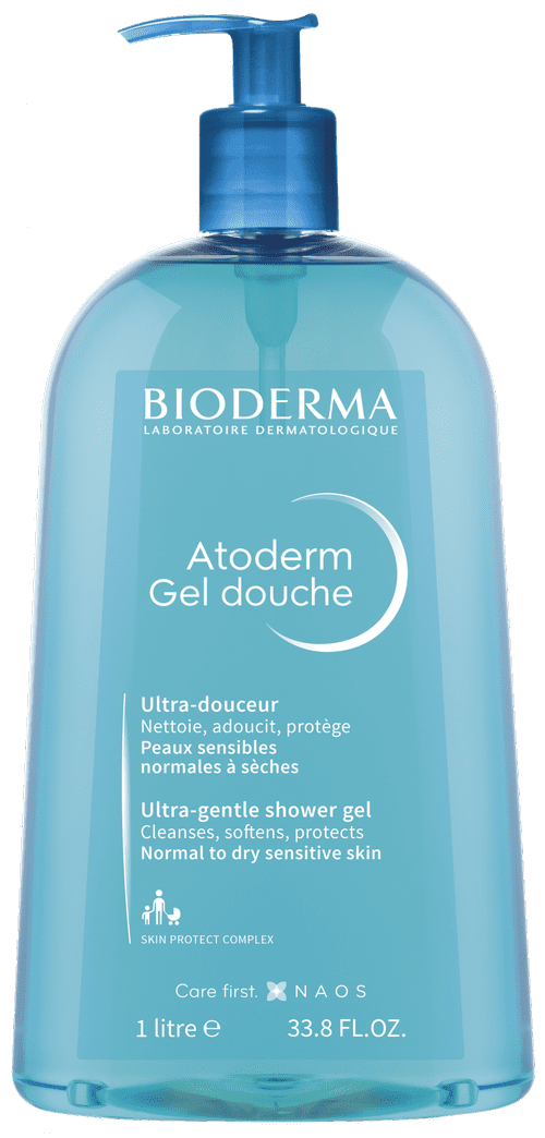 BIODERMA Atoderm Face and Body Shower Gel 1000ml