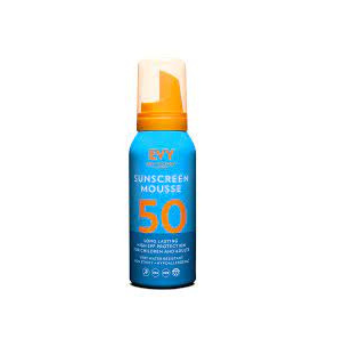 Evy Sunscreen Mousse SPF 50 £25.00