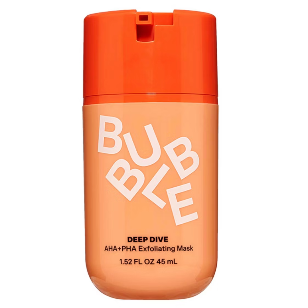  Bubble Deep Dive AHA + PHA Exfoliating Mask £18