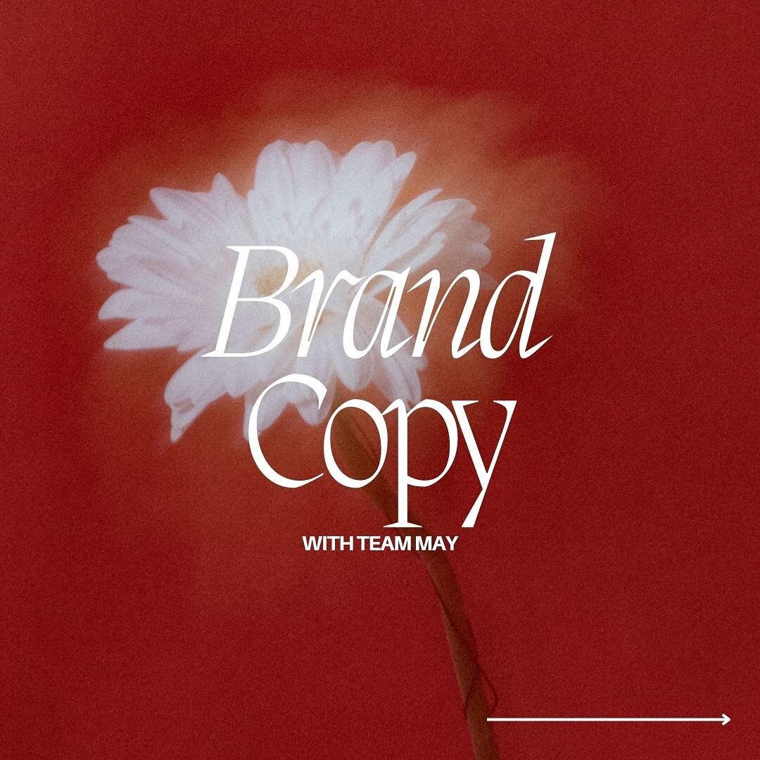 Why is BRAND COPY so important and what are the basic copy elements every business should establish?⁠⠀
⁠⠀
&lt;&lt; swipe to see&gt;&gt;⁠⠀
⁠⠀
May Assembly will not sell you a branding package without an investment in Brand Copy. Why? Because your visu