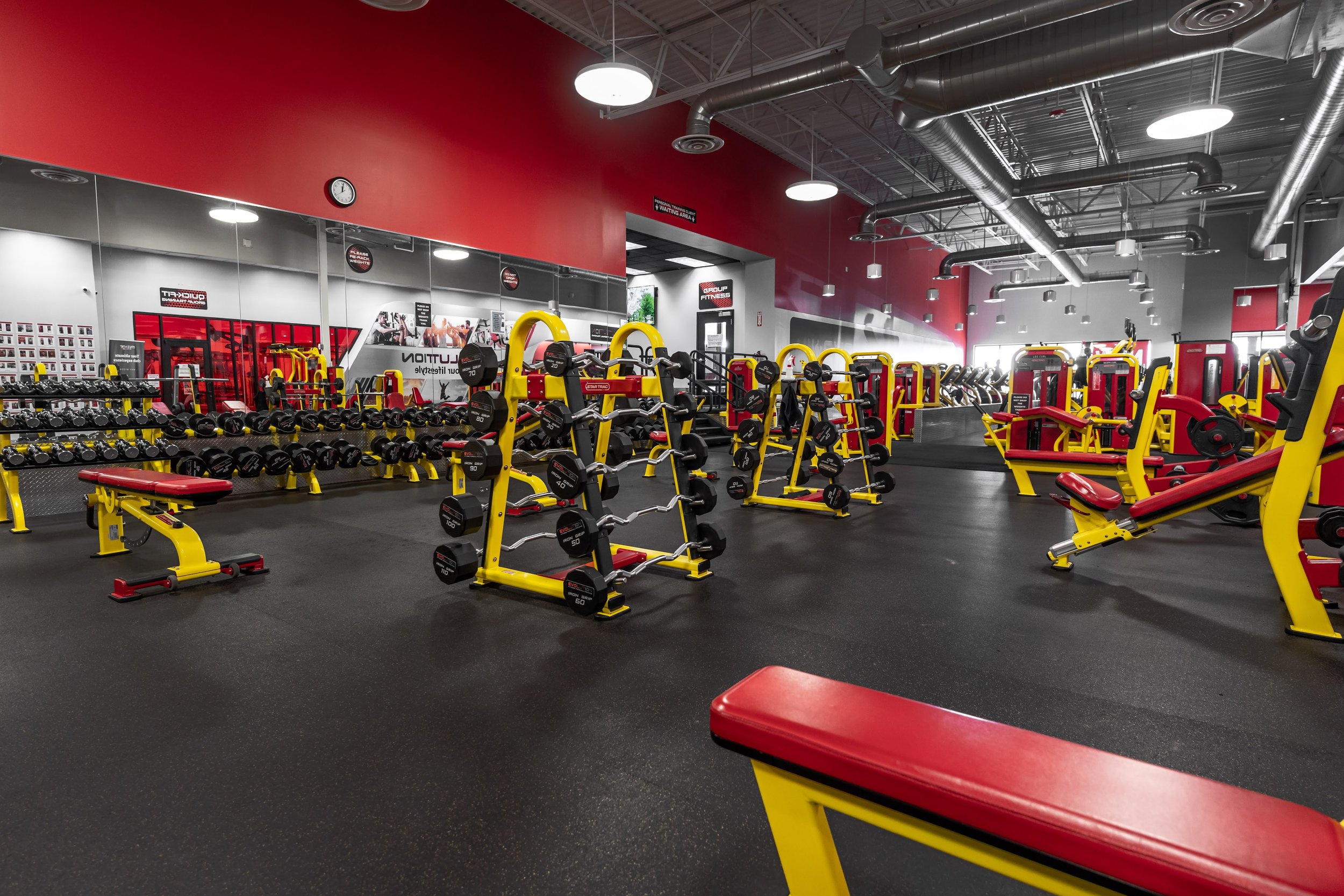 Our main workout area
