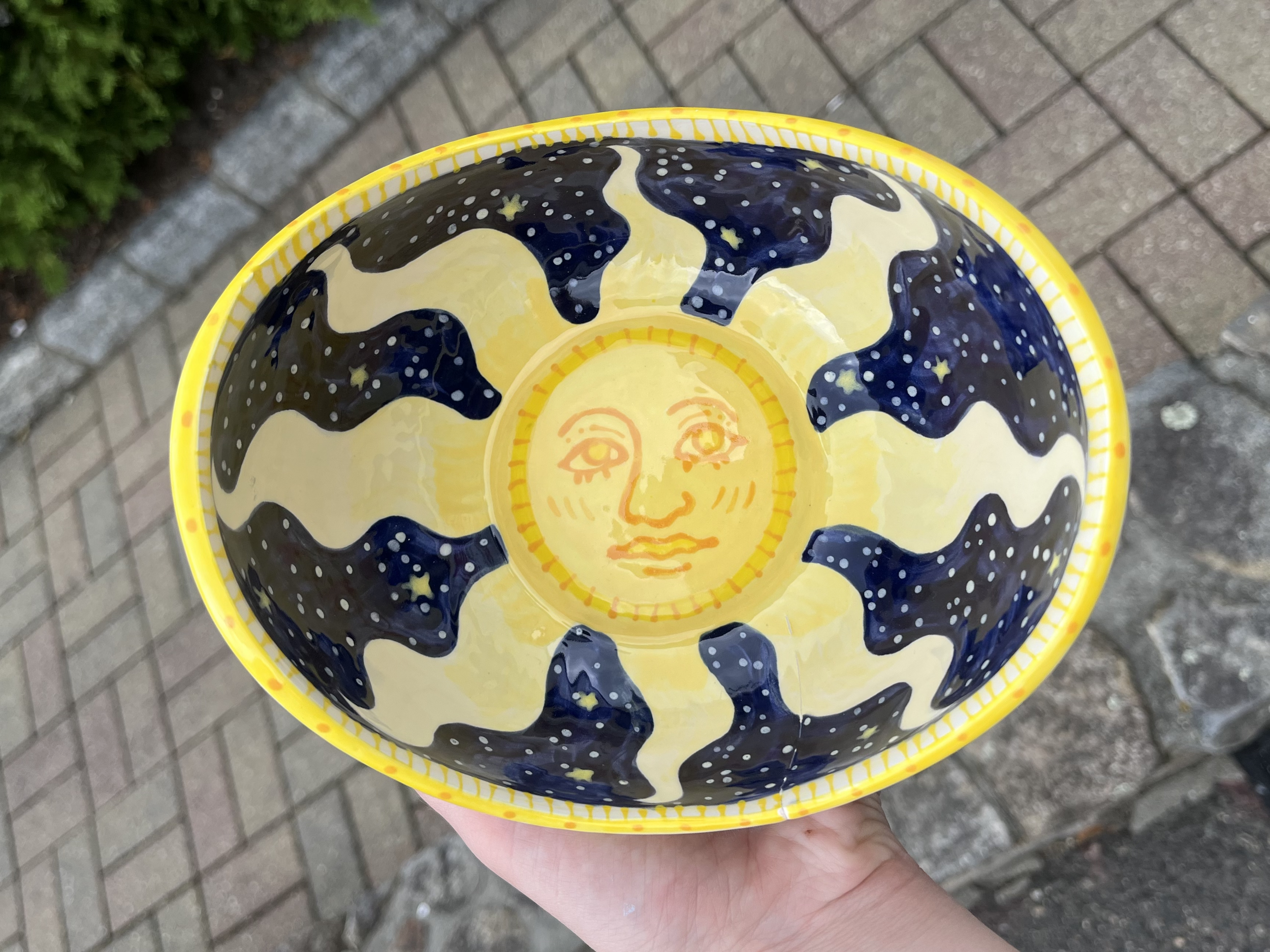 Nesting Bowl - 
5" x 3" x 3.5" , June 2025