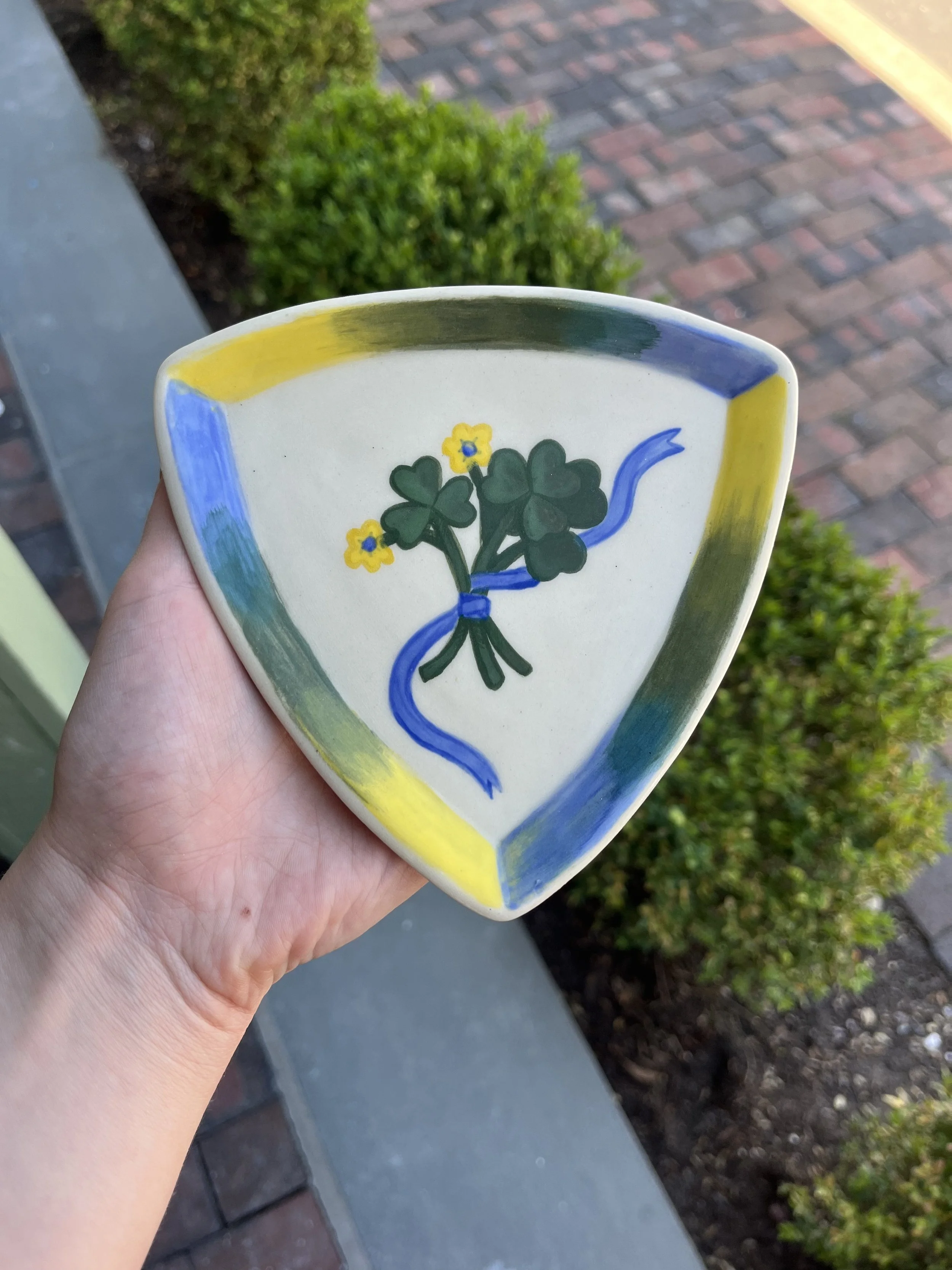 Jewelry Tray - 
4" x 4" x 1", June 2025